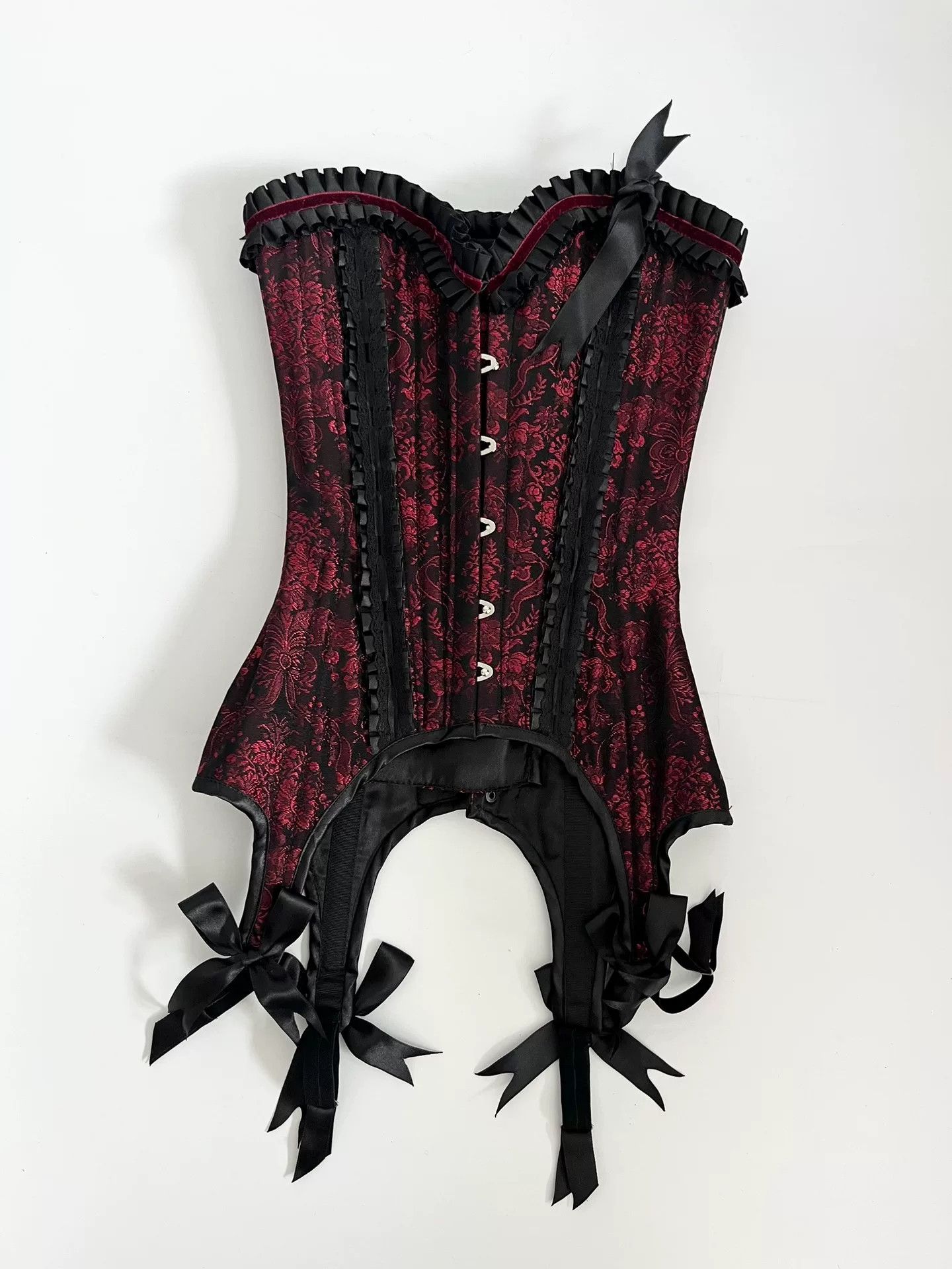 Other Maya Hansen Gothic Bow Corset Size XXS / US 00 / IT 34 - 1 Thumbnail