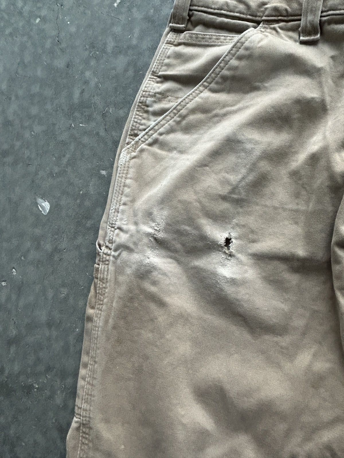 Carhartt Vintage Y2K Carhartt Carpenter Pants 35x32 Size US 35 - 5 Thumbnail