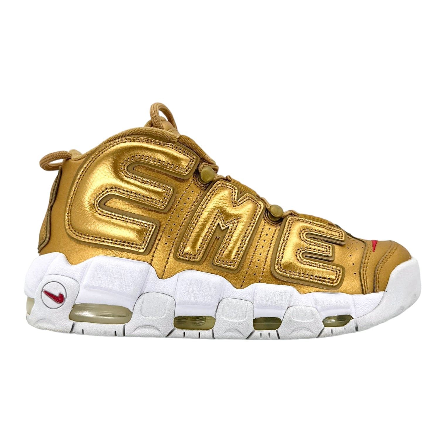 Air More Uptempo Supreme Suptempo Gold