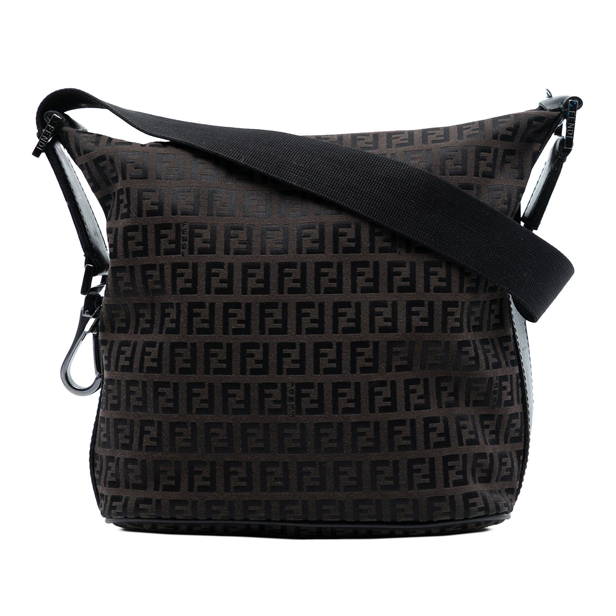 Fendi Zucchino Canvas Shoulder Bag Size ONE SIZE - 1 Thumbnail
