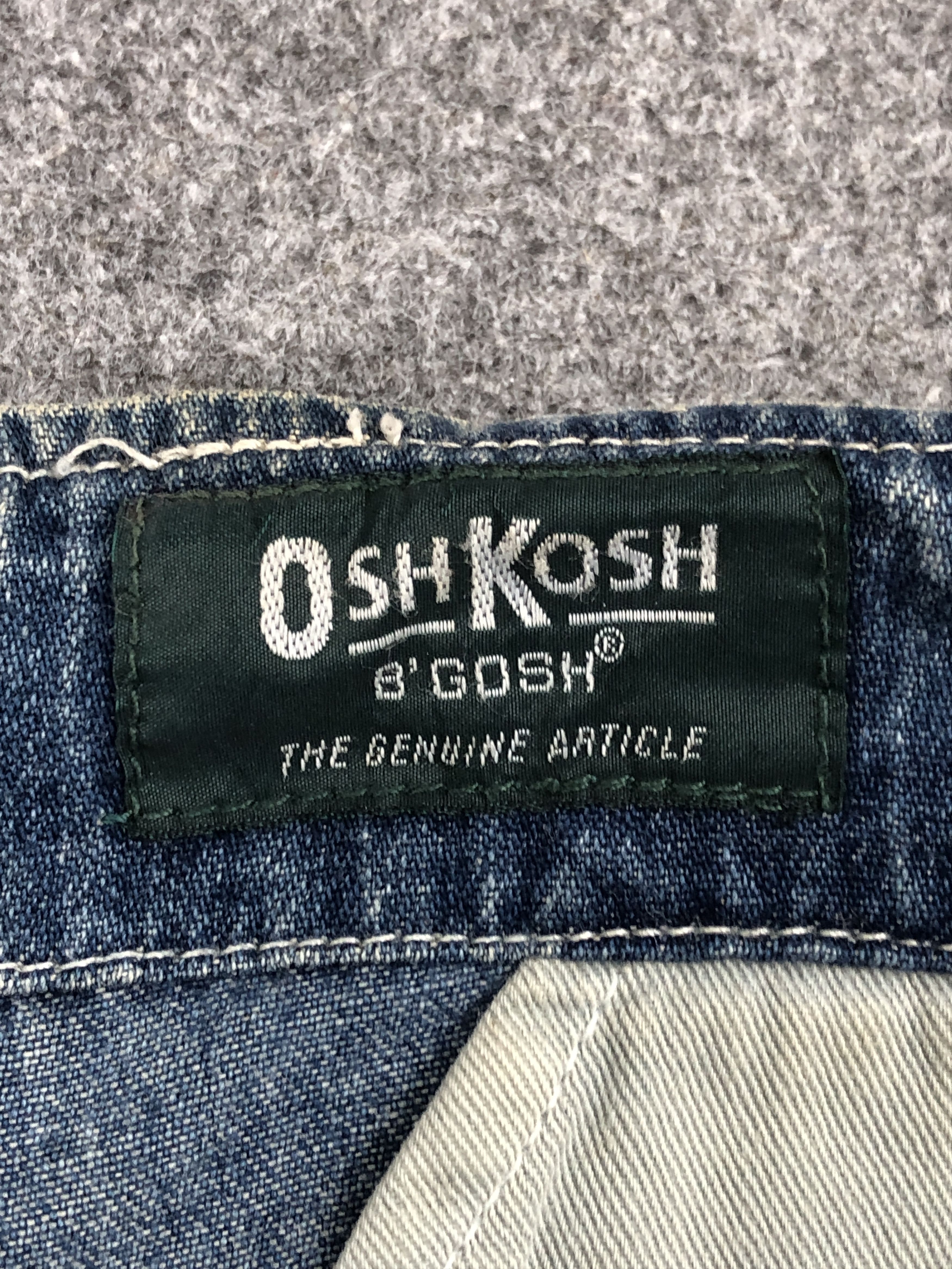 Oshkosh Vintage Oshkosh B'Gosh Muliti Pocket Cargo Denim DP2424 Size US 31 - 5 Thumbnail
