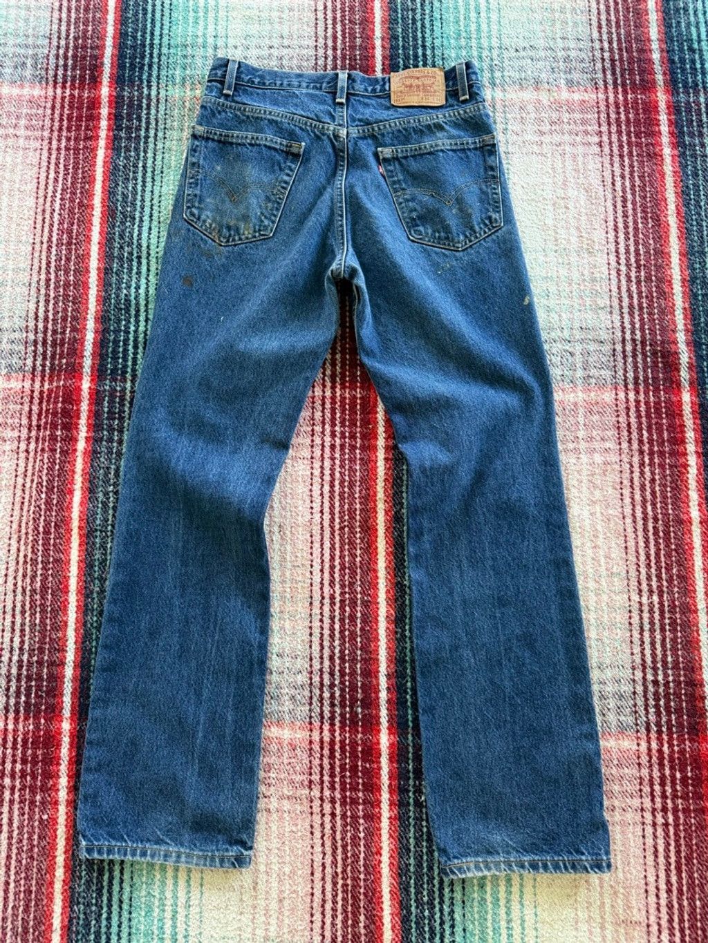 Levi's 00s Distressed Levi’s 517 Bootcut 34x34 Size US 34 / EU 50 - 4 Thumbnail