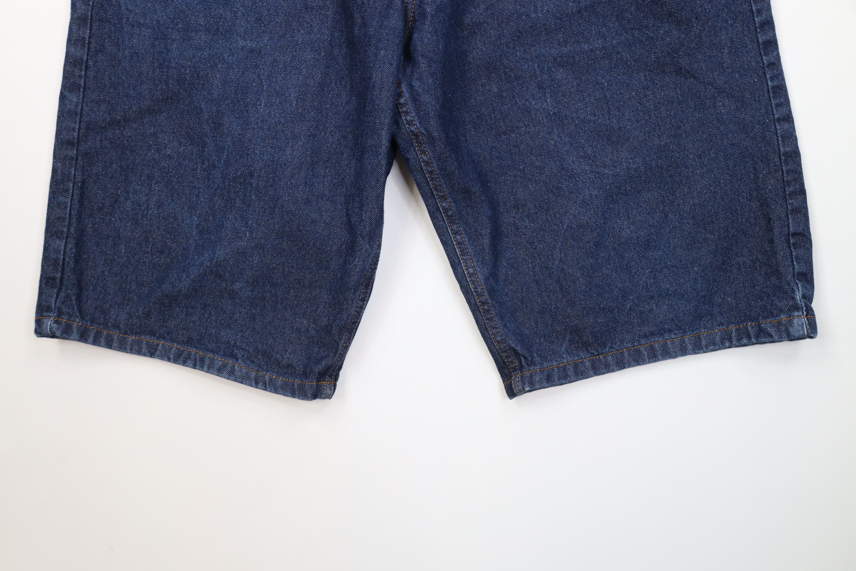 Rocawear Vintage 90s Y2K Rocawear Fit Denim Jean Shorts Blue Cotton Size US 38 / EU 54 - 4 Thumbnail