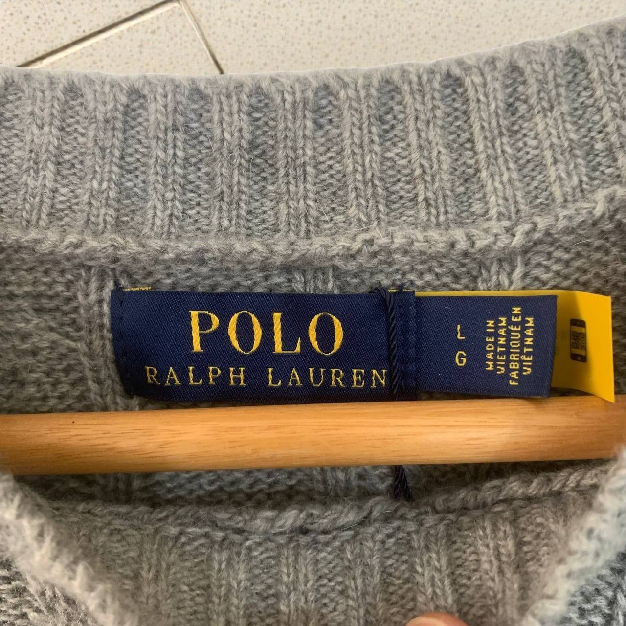 Polo Ralph Lauren Polo Ralph Lauren Knit Wear Sweatshirt gray Size US L / EU 52-54 / 3 - 4 Thumbnail