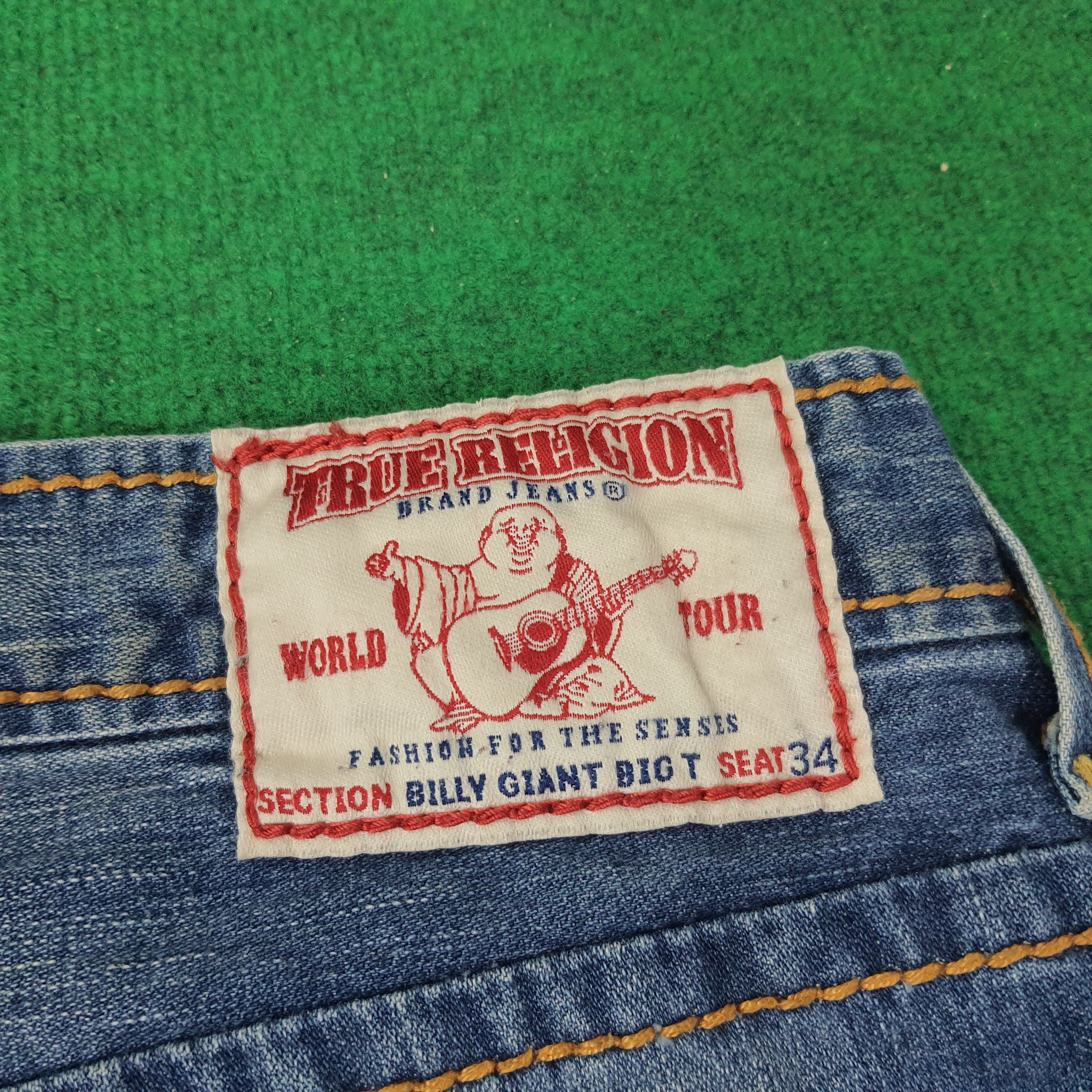 True Religion Vintage True Religion American Brand Jeans C258N10 Size US 33 - 3 Thumbnail