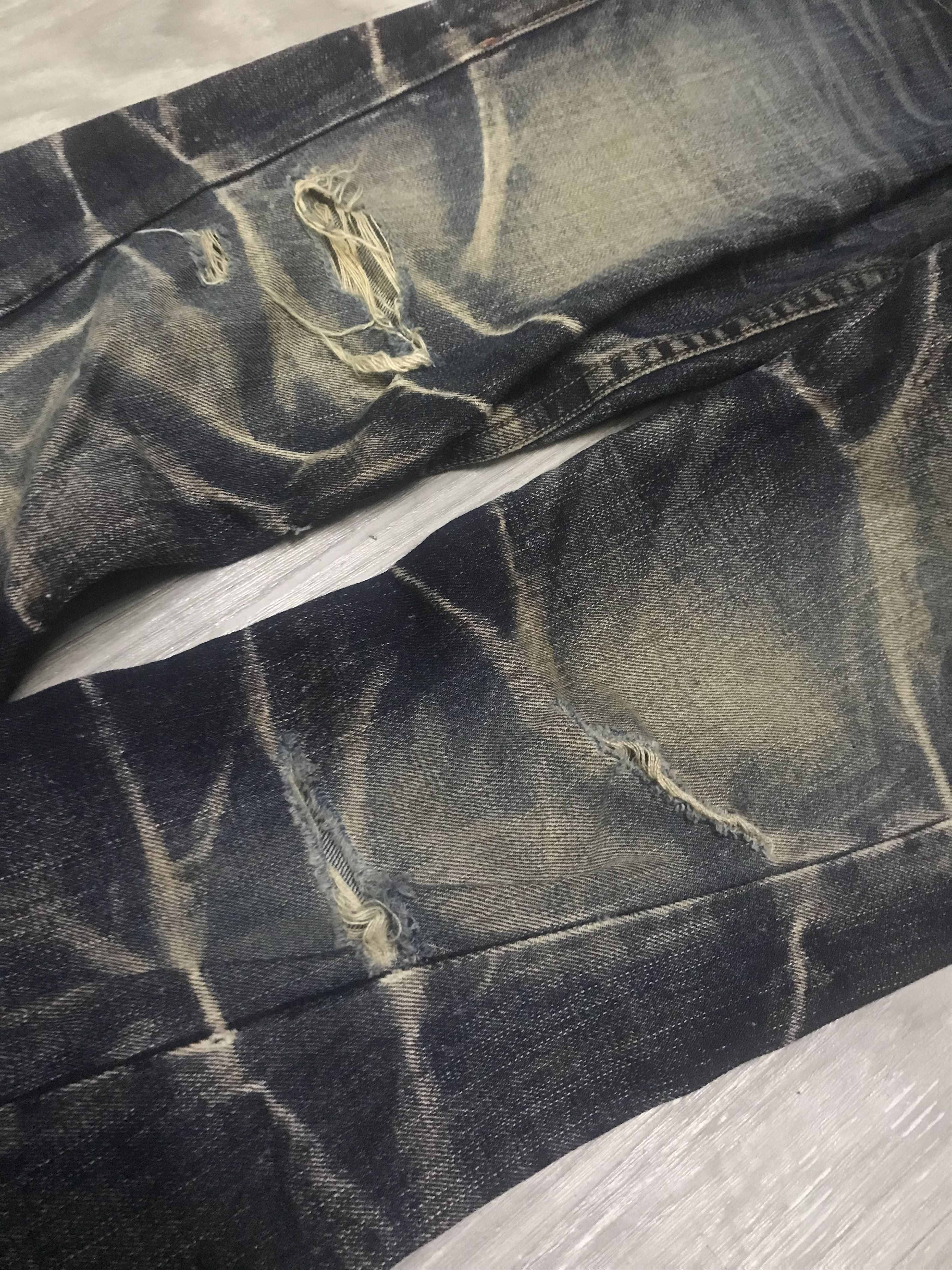 Tornado Mart Tornado mart Flare Denim jeans Size US 32 / EU 48 - 9 Thumbnail