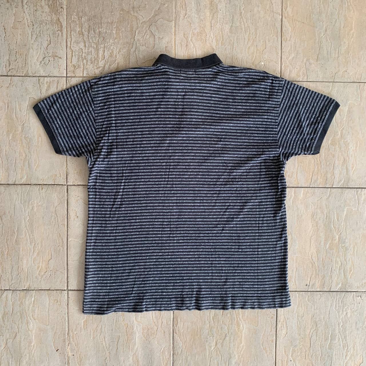 Christian Dior Monsieur Vintage CHRISTIAN DIOR MONSIEUR Striped Polo T-shirt Size US L / EU 52-54 / 3 - 2 Thumbnail