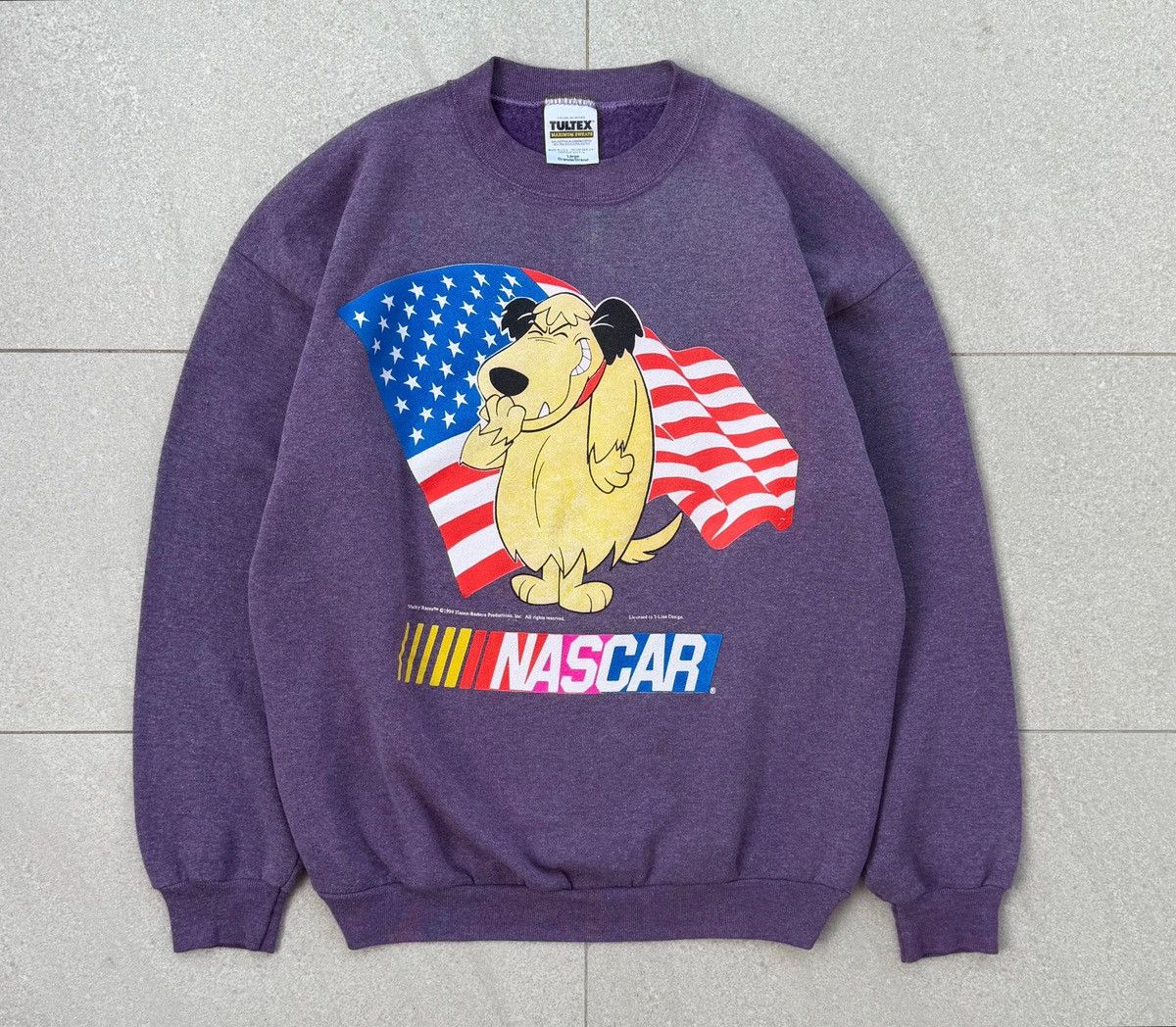 NASCAR Vintage 90s HANNA BARBERAWACKY Races Muttley Nascar Crewneck Size US L / EU 52-54 / 3 - 1 Thumbnail