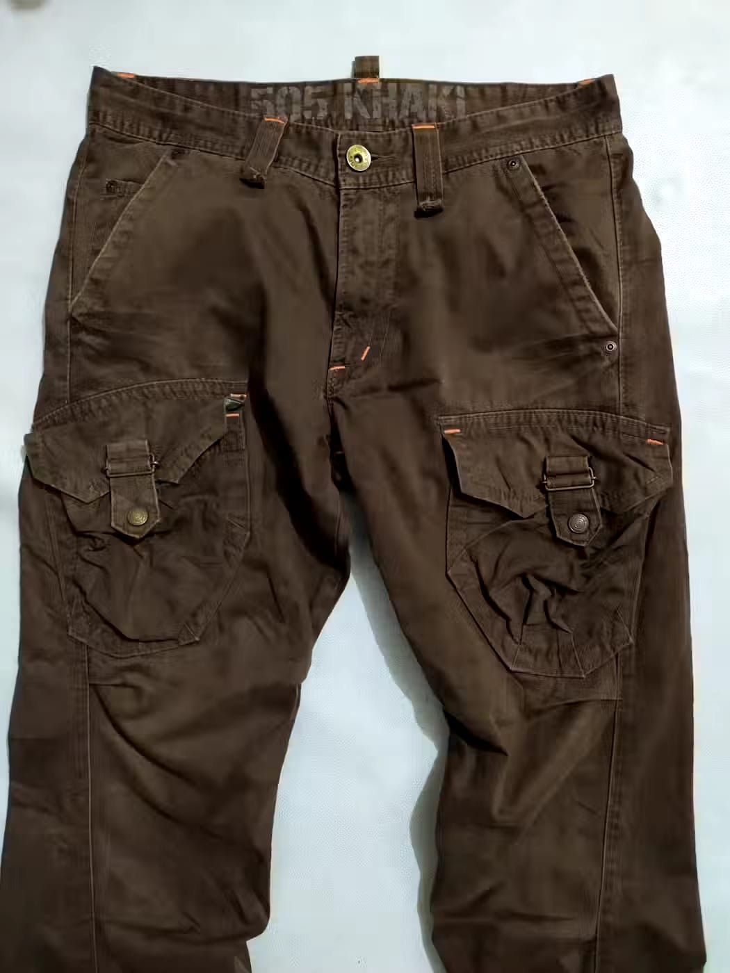 Edwin Edwin 505 Pants bush Cargo Multi pocket Flare Size US 32 / EU 48 - 2 Thumbnail