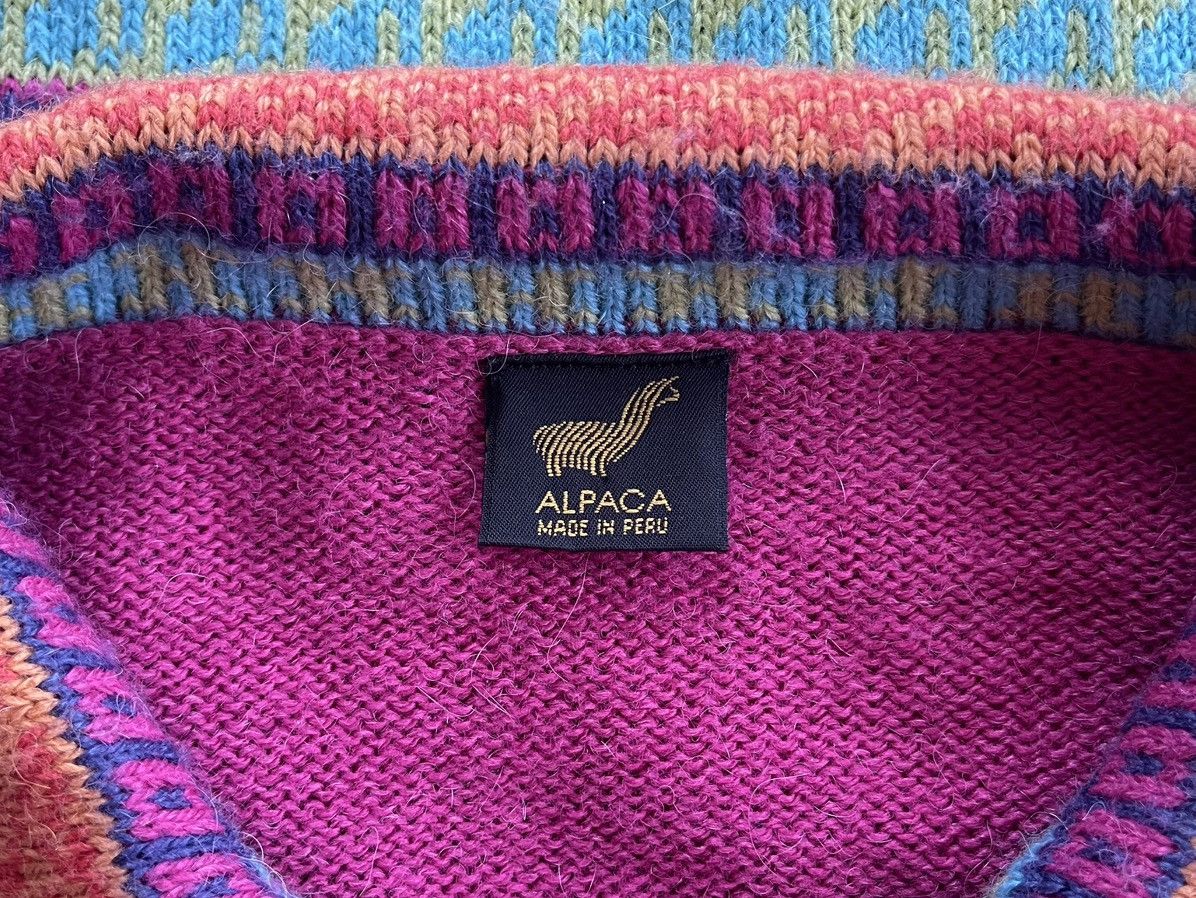 Other Alpaca Made in Peru Cardiagn Sweater Jumper Women's Size S-M Size M / US 6-8 / IT 42-44 - 5 Thumbnail