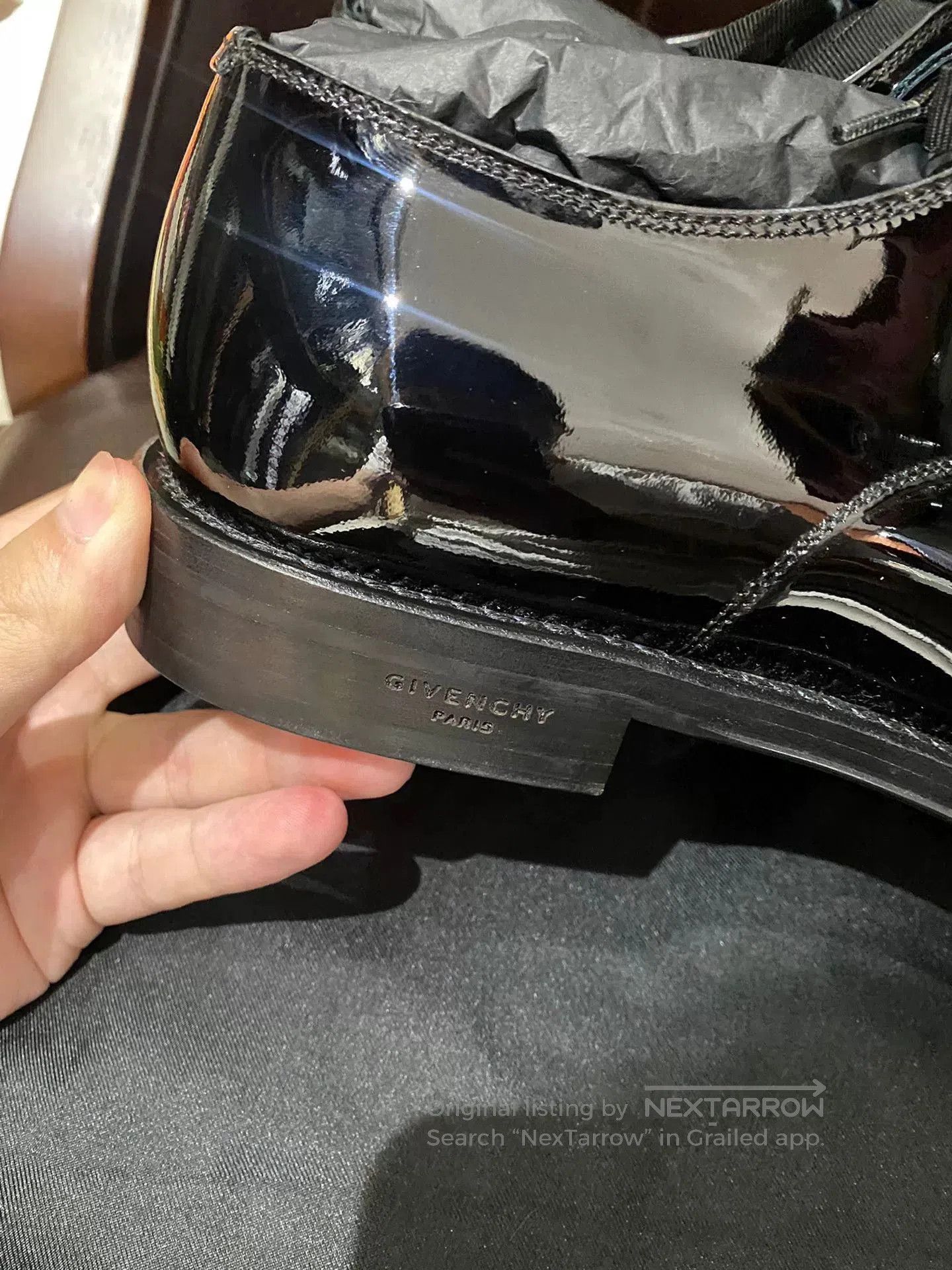 Givenchy givenchy men's polished dress shoes size 41.5. Size US 9.5 / EU 42-43 - 4 Thumbnail