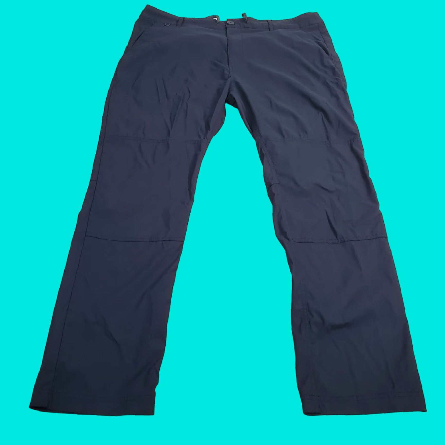 Roark Pants Mens 38x31 Blue Chinos Performance Stretch Tech Outdoors Hiking Casual Logo