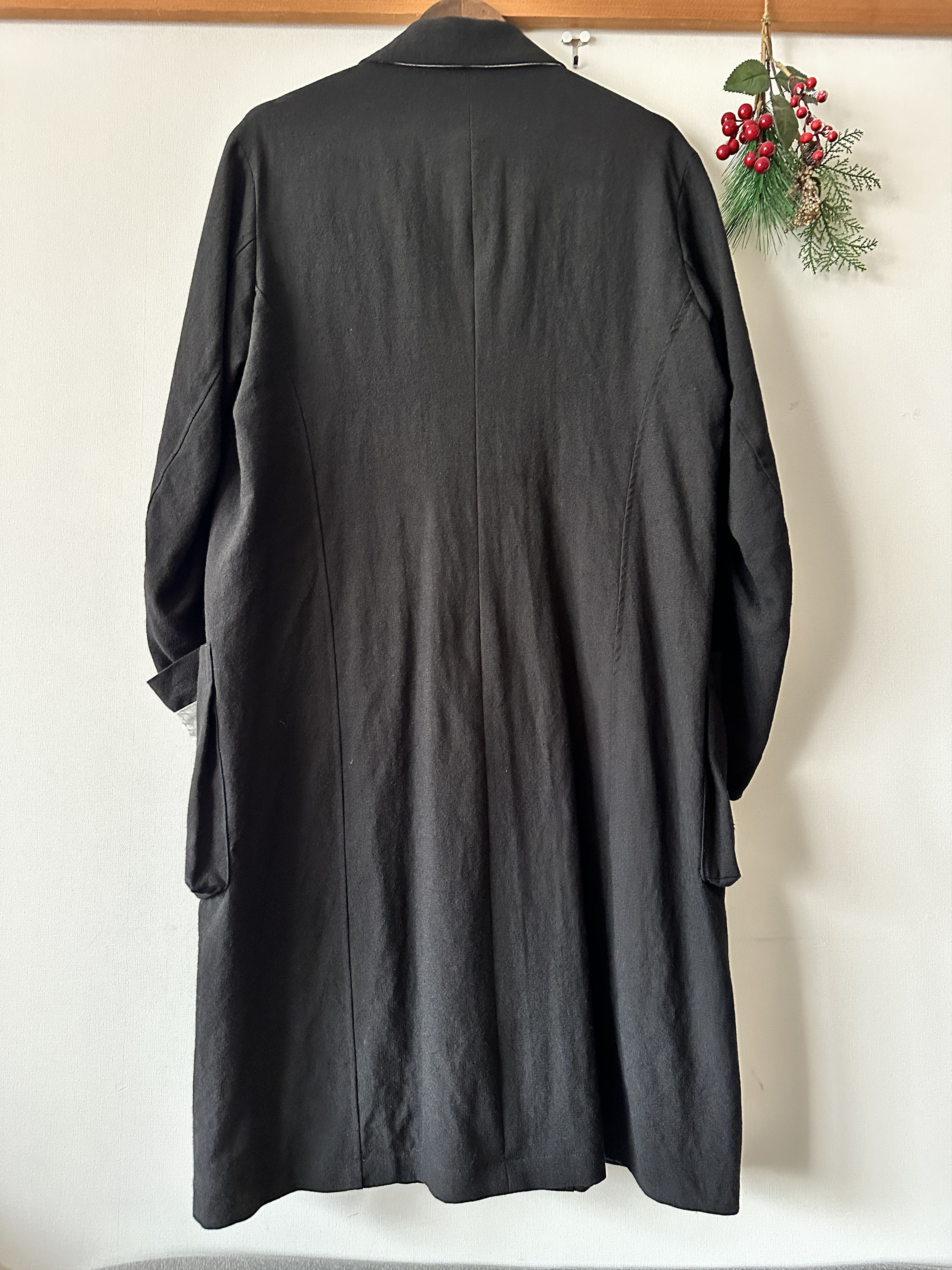 KLASICA KLASICA Kistel Linen Wool Monotone Hound Tooth Coat 21AW Size US M / EU 48-50 / 2 - 9 Thumbnail