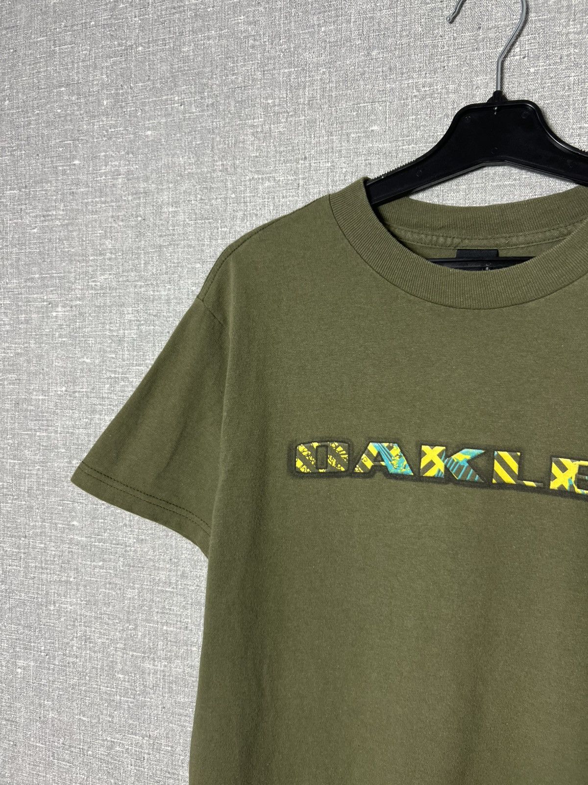 Oakley × Vintage Oakley Double Sided Big Logo Khaki Tee Men’s Size S Size US S / EU 44-46 / 1 - 5 Thumbnail