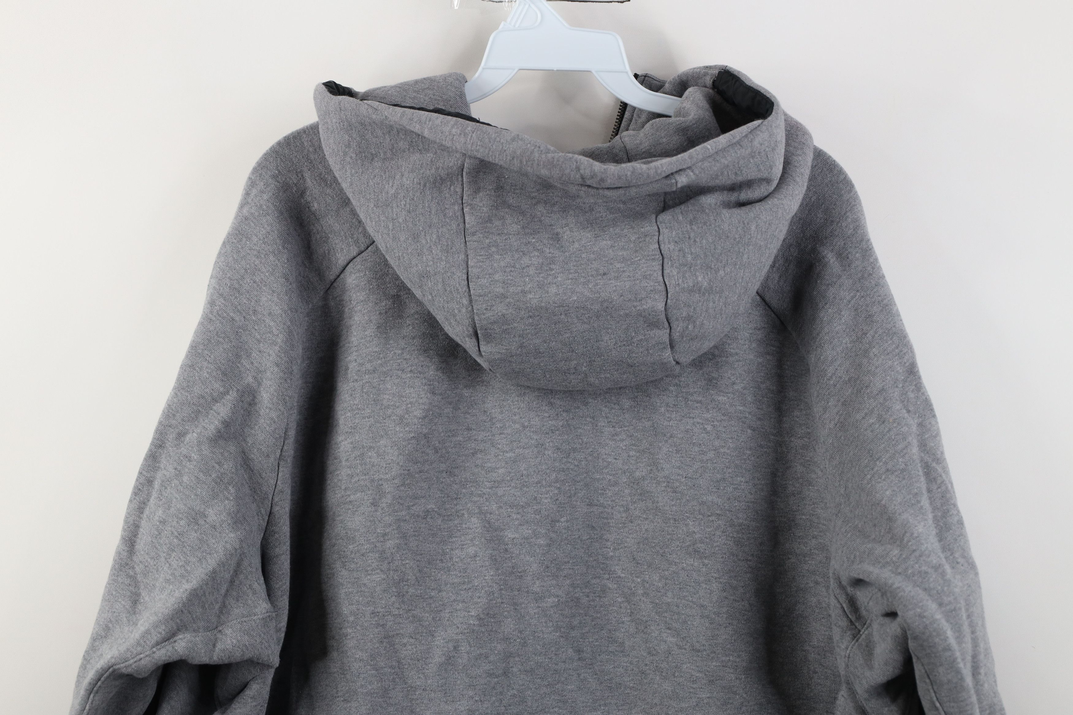 Nike Nike Sportswear Box Logo Modern Zip Hoodie Sweatshirt Gray Size US XXL / EU 58 / 5 - 12 Thumbnail