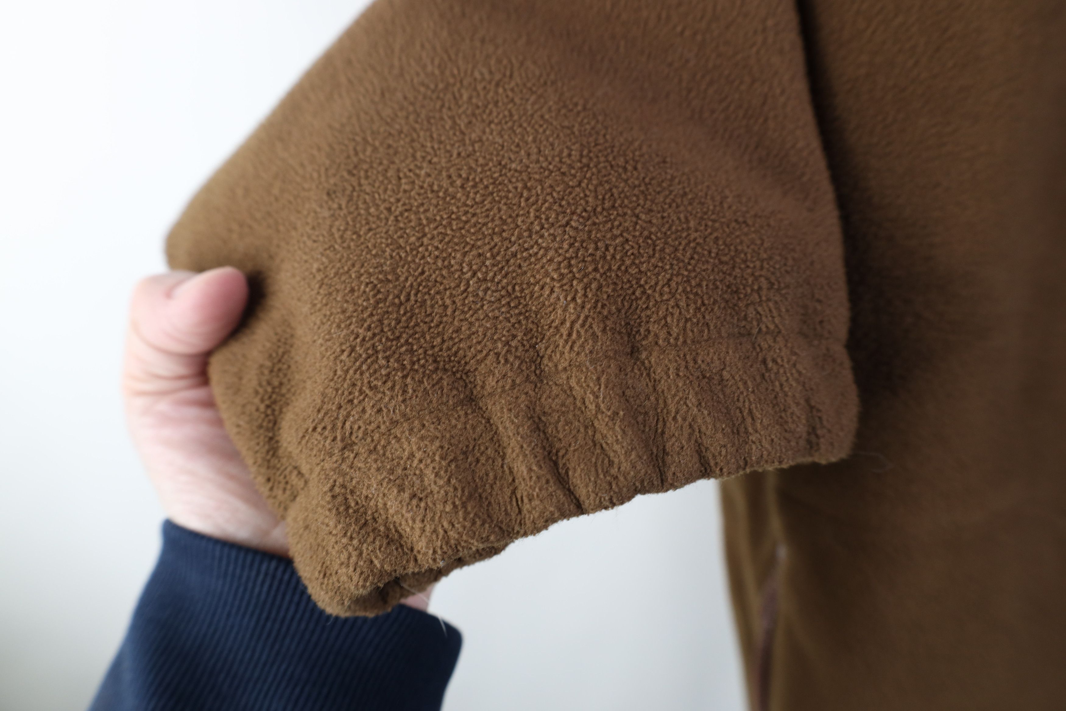 Pro-Keds Vintage 90s Keds Pro Keds Spell Out Fleece Jacket Brown Size 3XL / US 20-22 - 7 Thumbnail