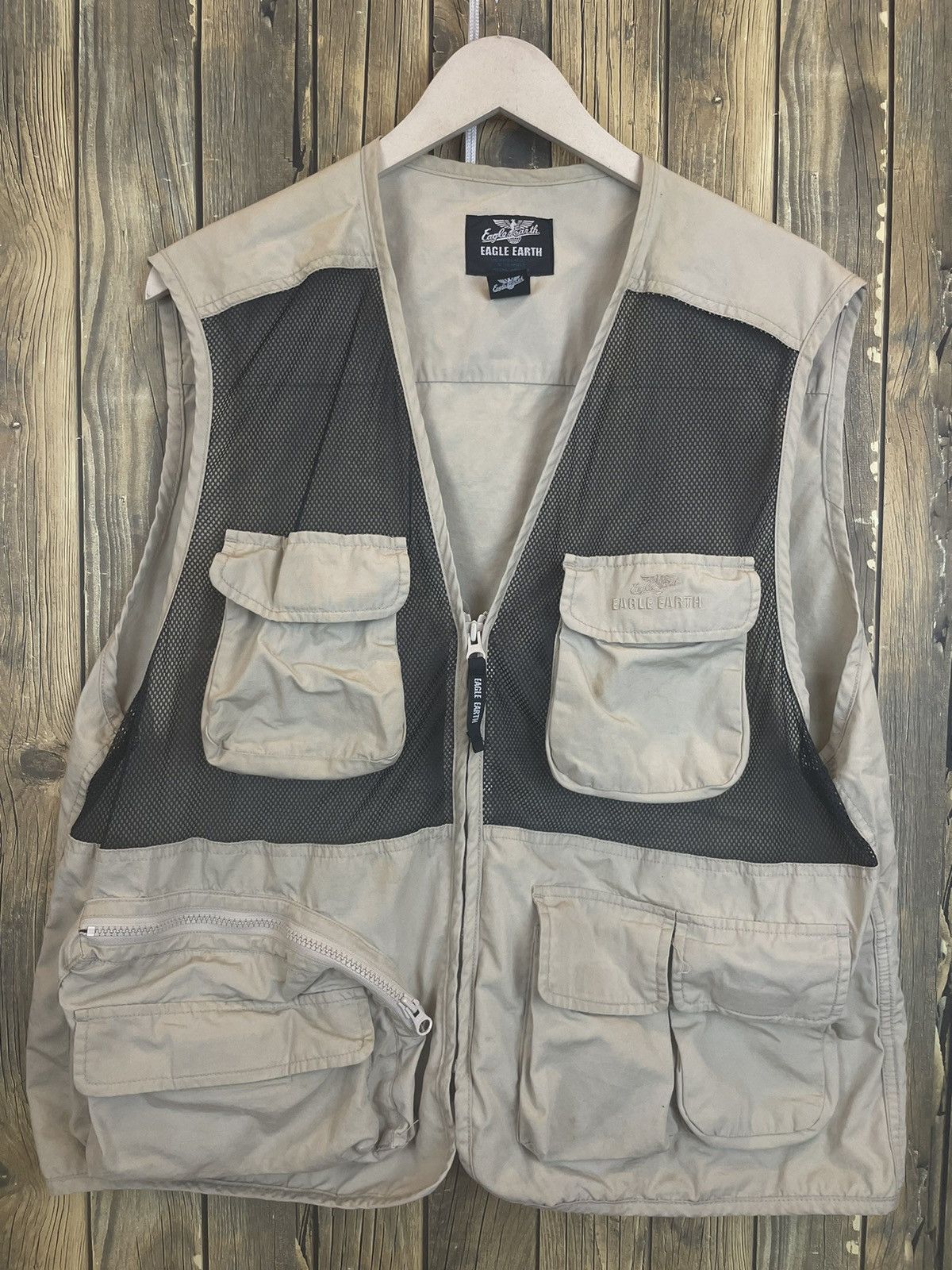 Vintage 🦍Eagle earth vest the american style 🦍 Size US XXL / EU 58 / 5 - 1 Thumbnail