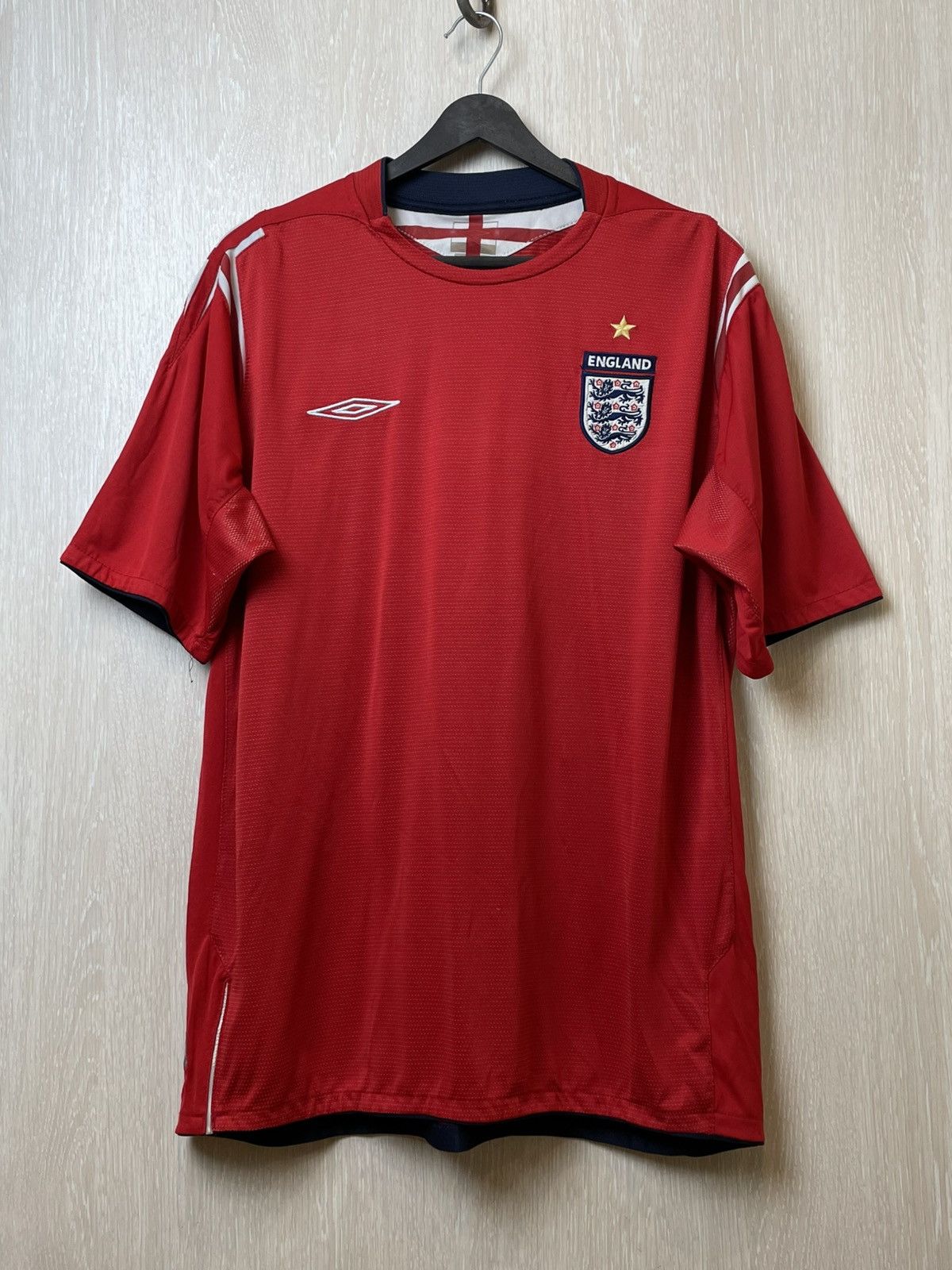 Umbro × Vintage Vintage Umbro England 2004/06 Soccer jersey Size US XL / EU 56 / 4 - 1 Thumbnail