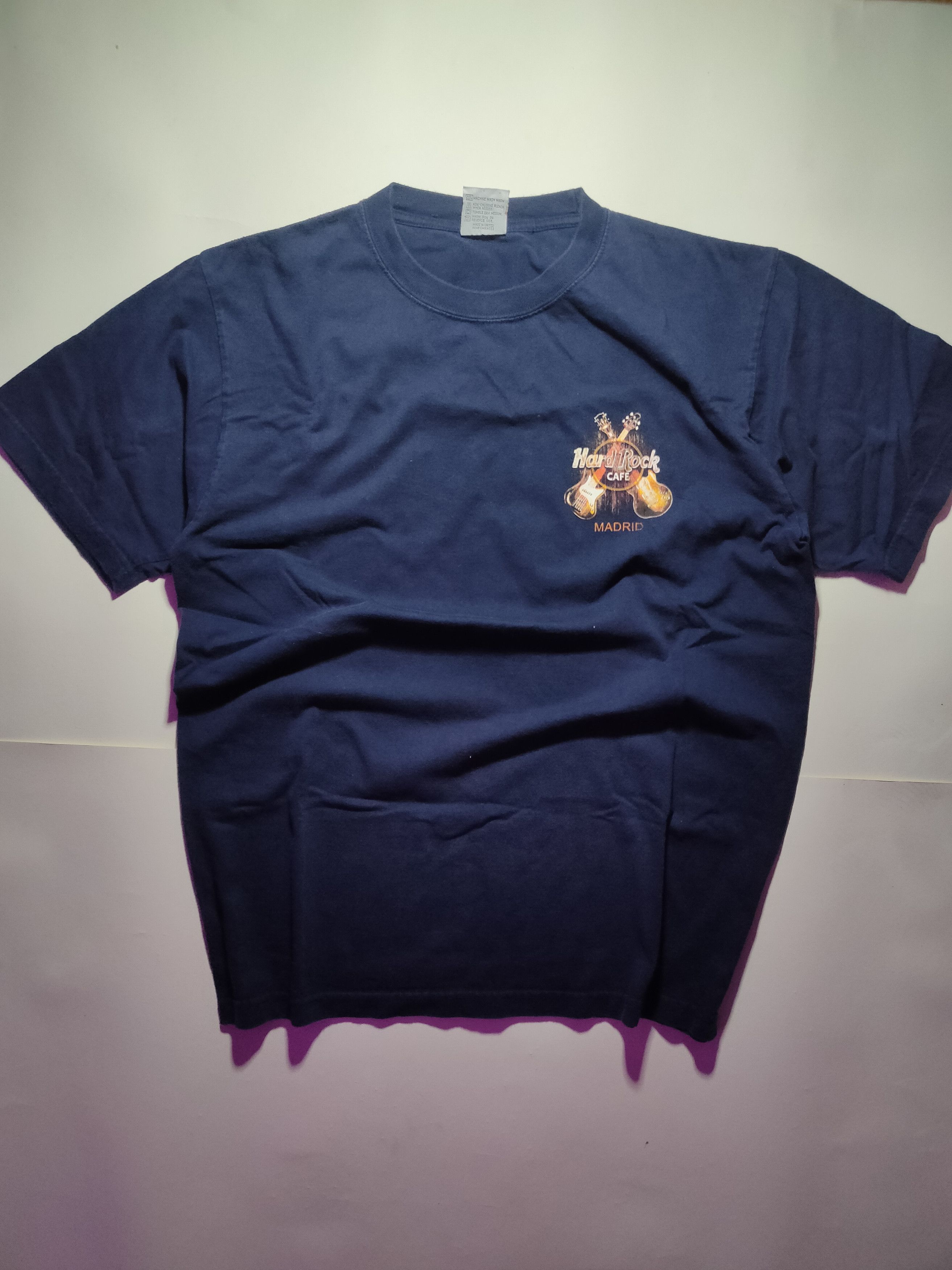Hard Rock Cafe × Vintage Vintage Hard Rock t shirt Madrid y2k SAVE THE PLANET 🌎 Size US L / EU 52-54 / 3 - 2 Thumbnail