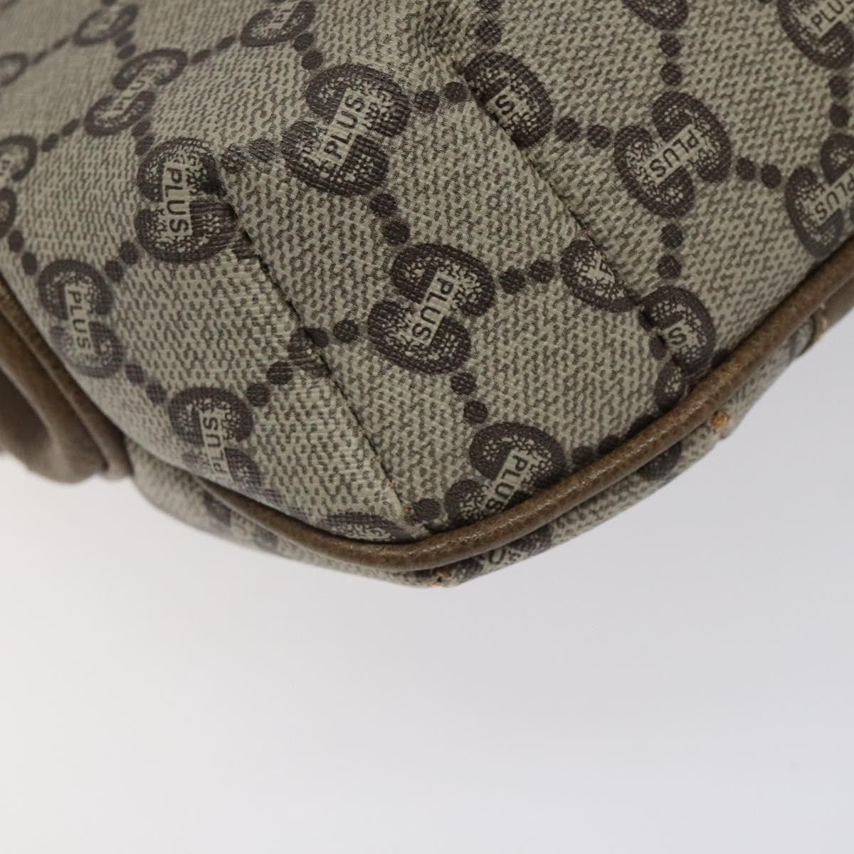 Gucci GUCCI GG Plus Supreme Shoulder Bag Pvc Beige Gold Size ONE SIZE - 13 Thumbnail