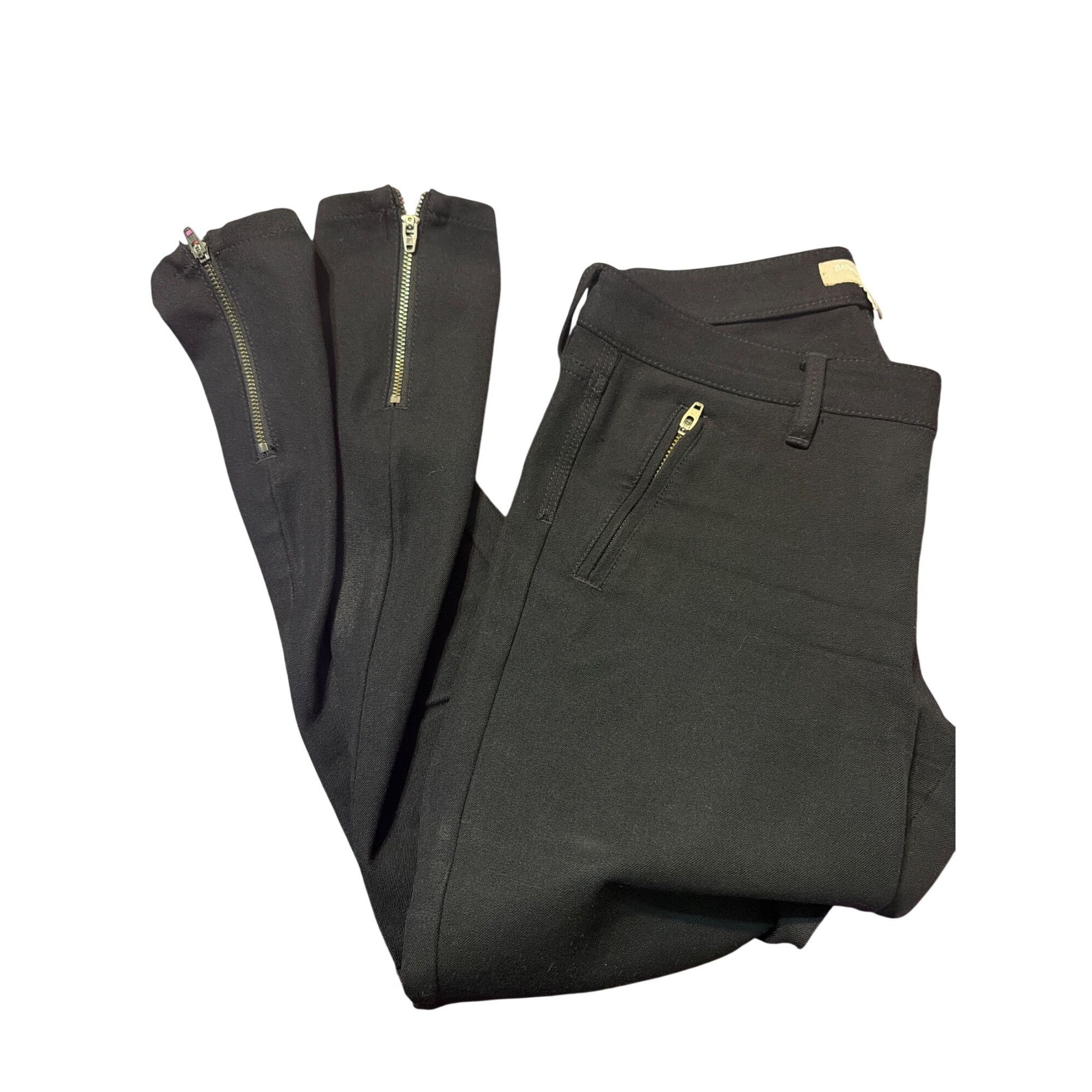 Banana Republic Banana Republic Sloan Black Petite Pants Zippered Pockets An Size 25" / US 0 / IT 36 - 3 Thumbnail