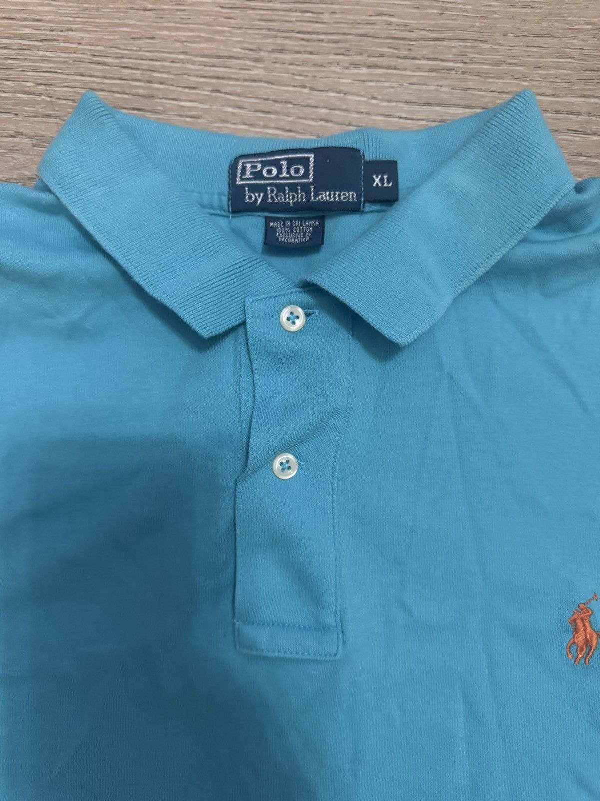 Polo Ralph Lauren Polo by Ralph Lauren XL Polo Shirt – Turquoise Blue Size US XL / EU 56 / 4 - 3 Thumbnail