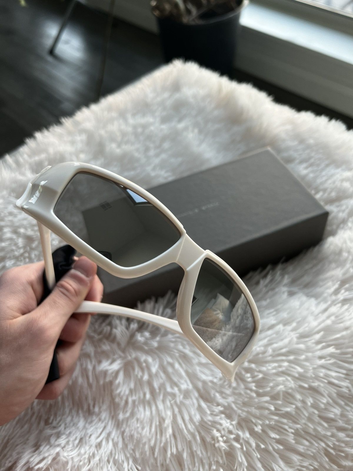 Rick Owens Rick Sunglasses Size ONE SIZE - 8 Thumbnail