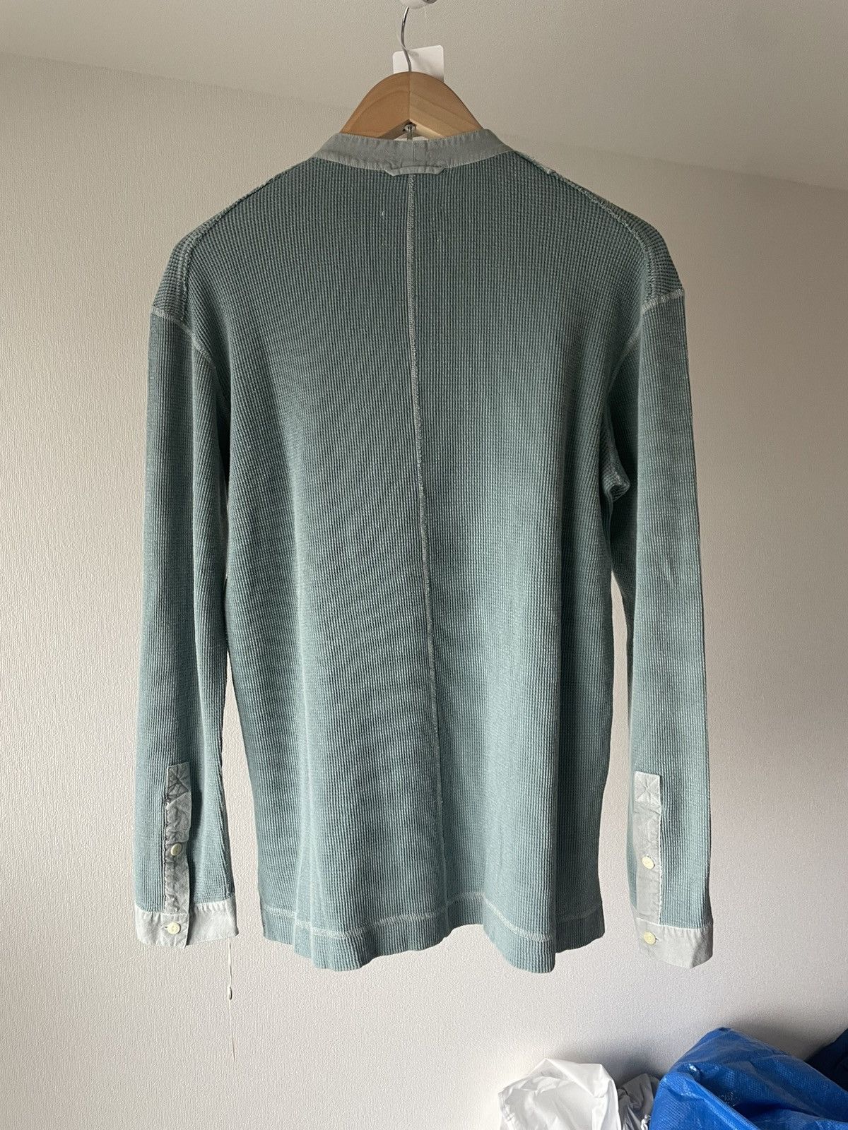 Takahiromiyashita The Soloist. 12FW Waffle Shirt Size US M / EU 48-50 / 2 - 2 Thumbnail