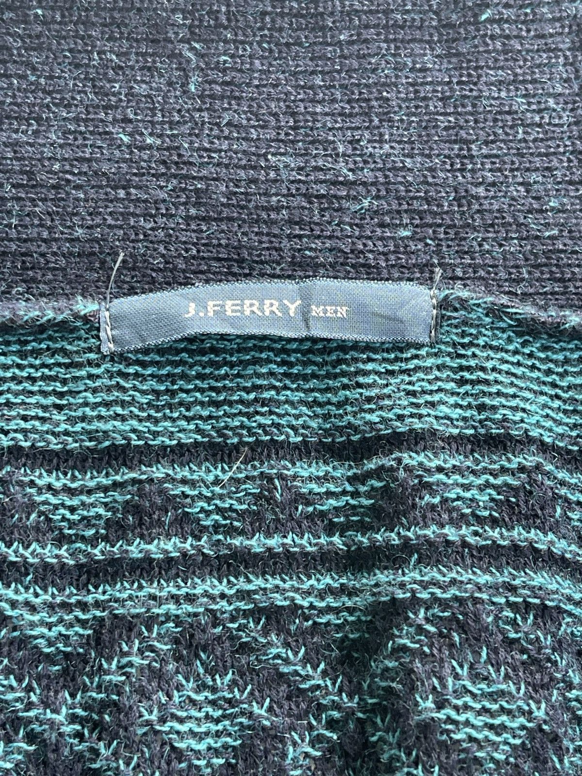Japanese Brand J.Ferry Men Native Indigo Cardigan Japan Size US L / EU 52-54 / 3 - 7 Thumbnail
