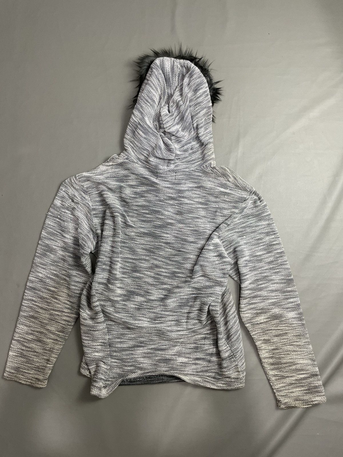 In The Attic Rare In attic Half Zip Fur Hoodie Size US L / EU 52-54 / 3 - 5 Thumbnail