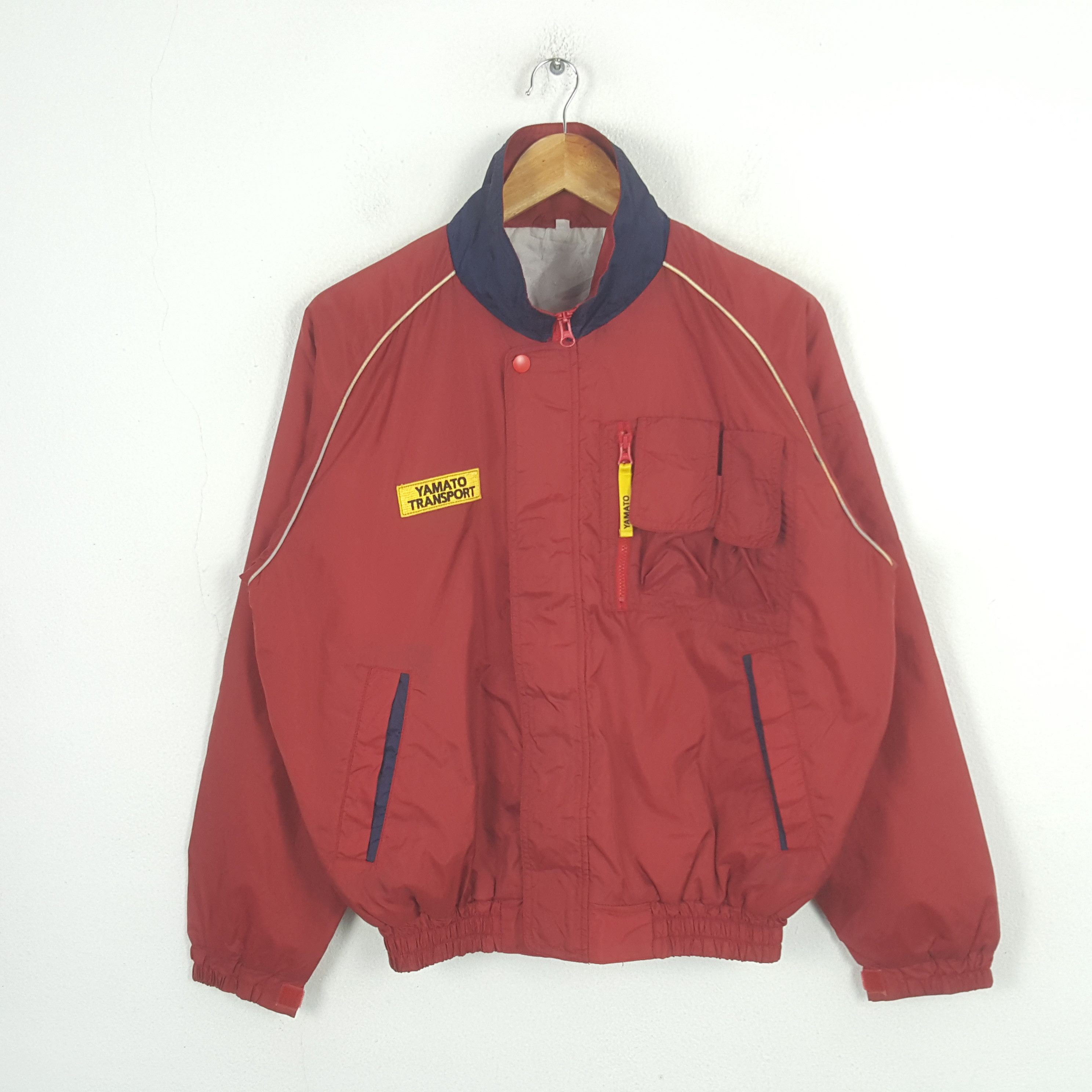 Japanese Brand Vintage Yamato Transport Japanese Brand Bombers Jacket RR18 Size US L / EU 52-54 / 3 - 3 Thumbnail