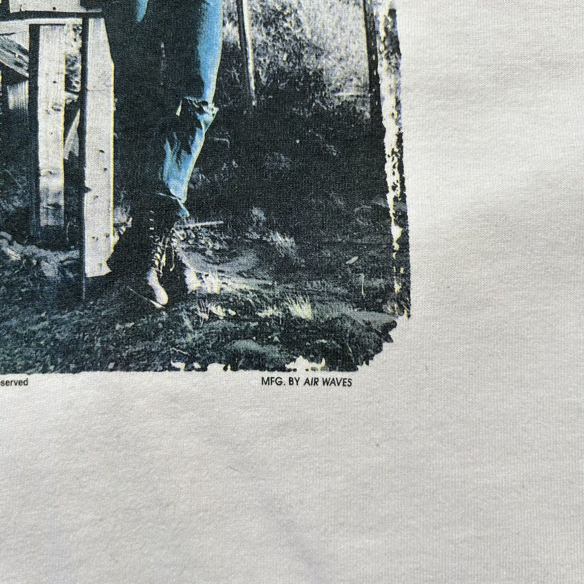 Vintage Vintage 90s Rob Lang Photography Cowboy Art Tee Size US L / EU 52-54 / 3 - 6 Thumbnail