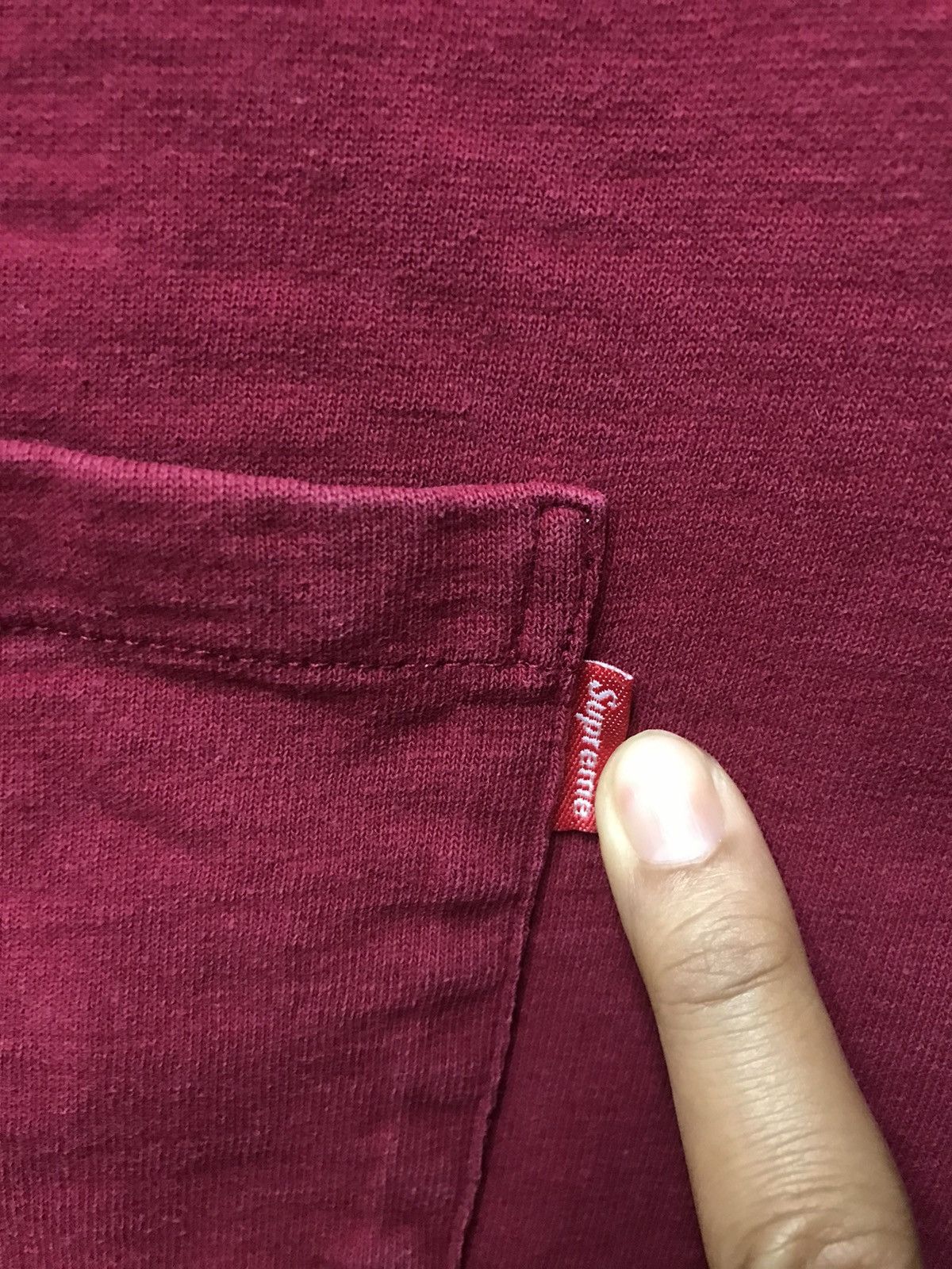 Japanese Brand Supreme Pocket Blank Tee Size US M / EU 48-50 / 2 - 2 Thumbnail