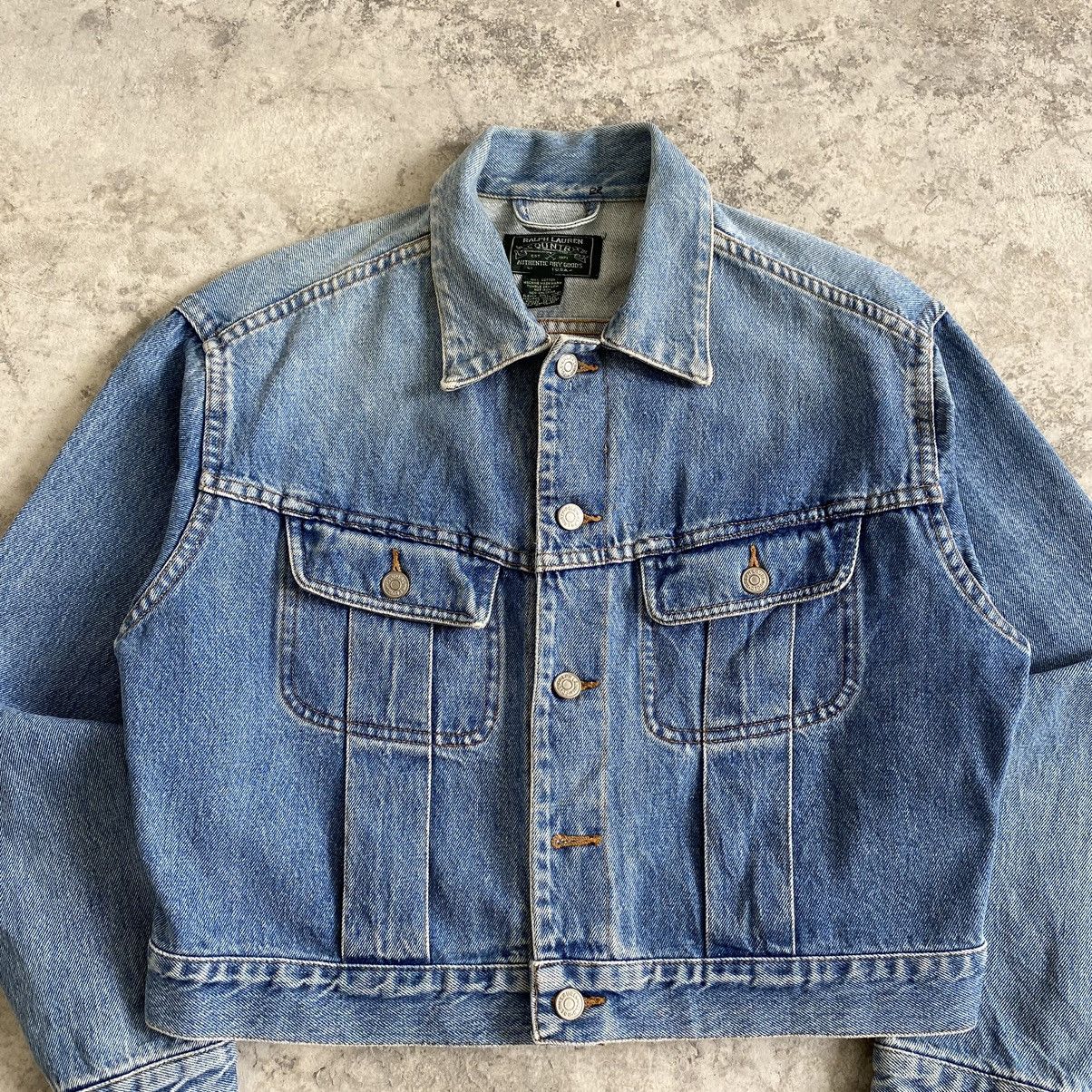 Polo Ralph Lauren Vintage 90’s Polo Ralph Lauren Country Western Denim Jacket Size L / US 10 / IT 46 - 3 Thumbnail