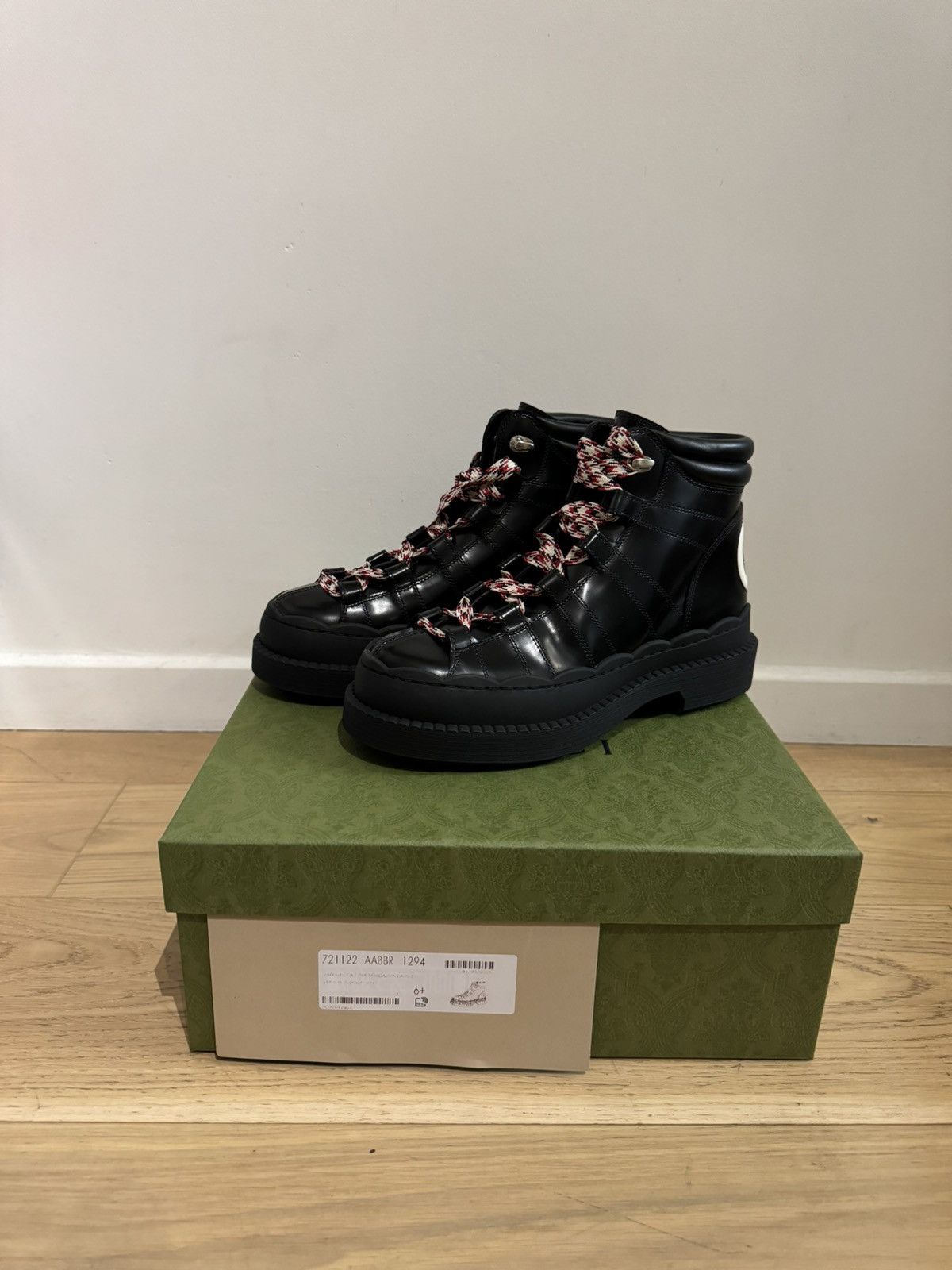 Gucci Gucci Ghibli Leather Trekking Boot Size US 6.5 / EU 39-40 - 1 Thumbnail