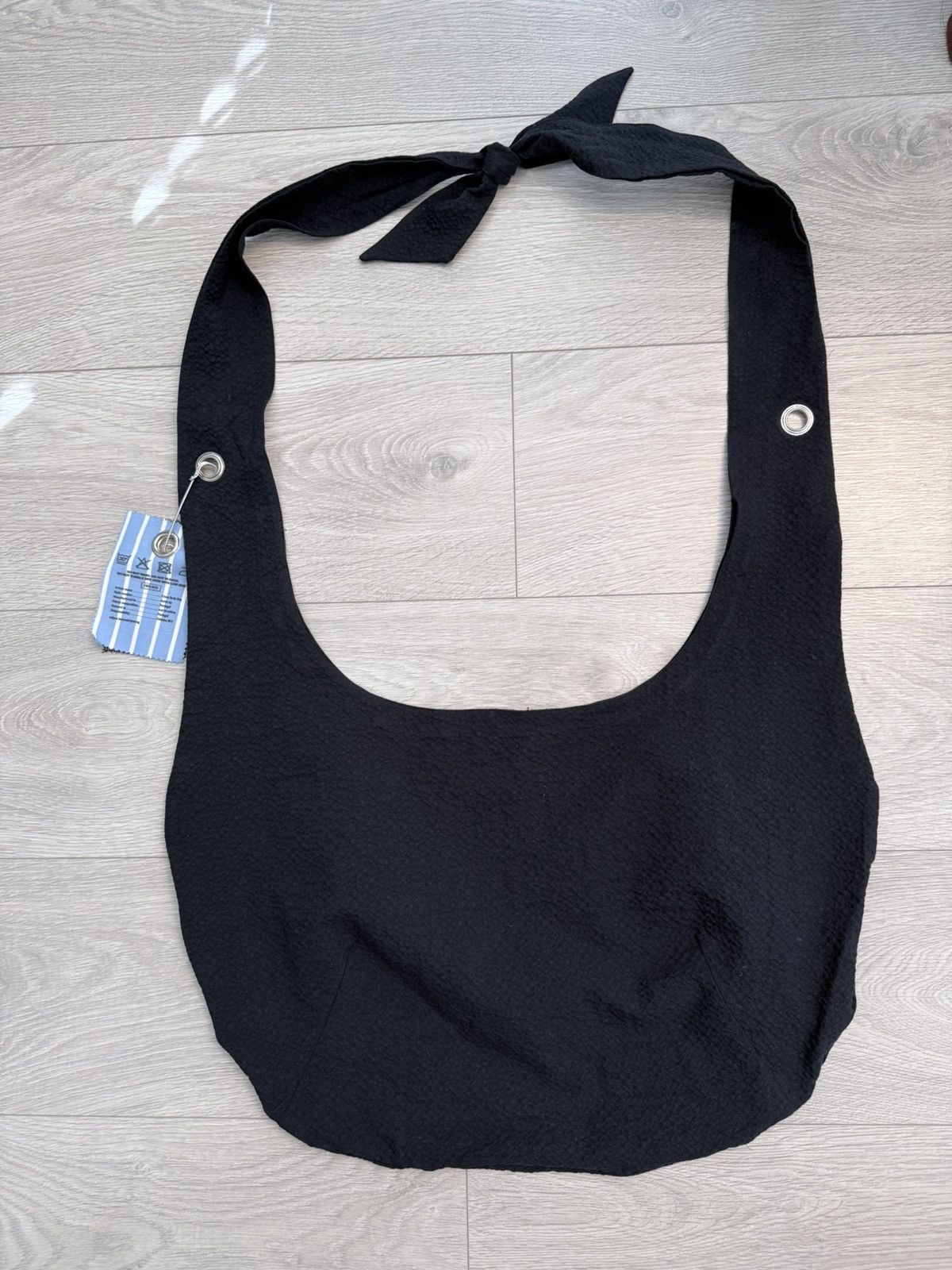 Mfpen Mfpen Black Knotted Bag Size ONE SIZE - 2 Thumbnail