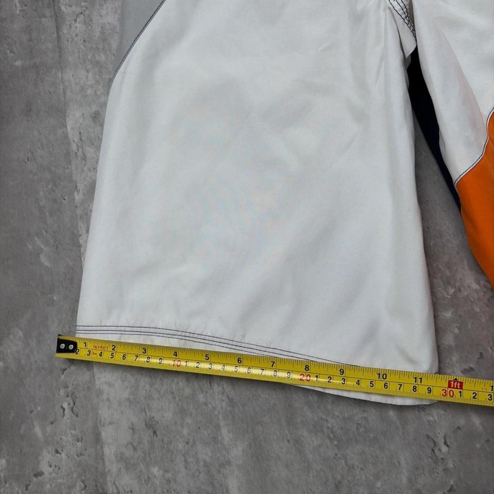 Hurley Y2K White Hurley Surf Grunge Baggy Board Shorts Size 27" / US 4 / IT 40 - 8 Thumbnail