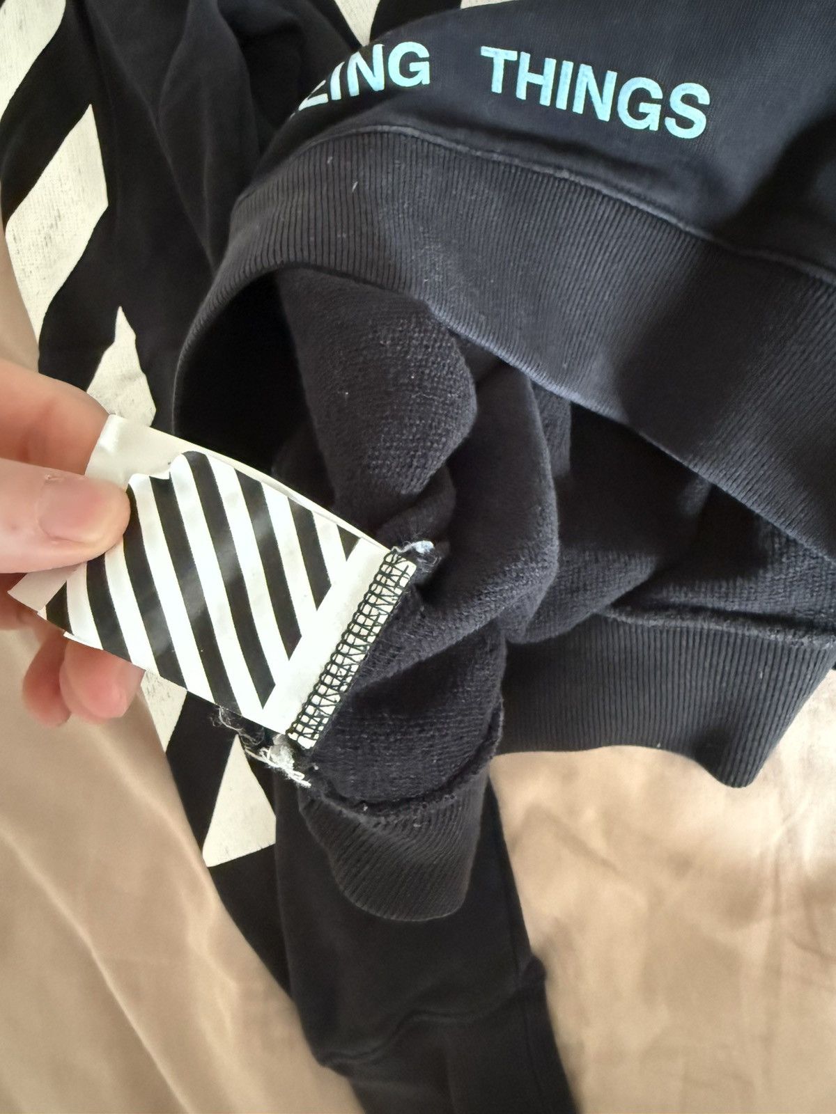 Off-White Off White Black Sweatshirt Size US M / EU 48-50 / 2 - 7 Thumbnail