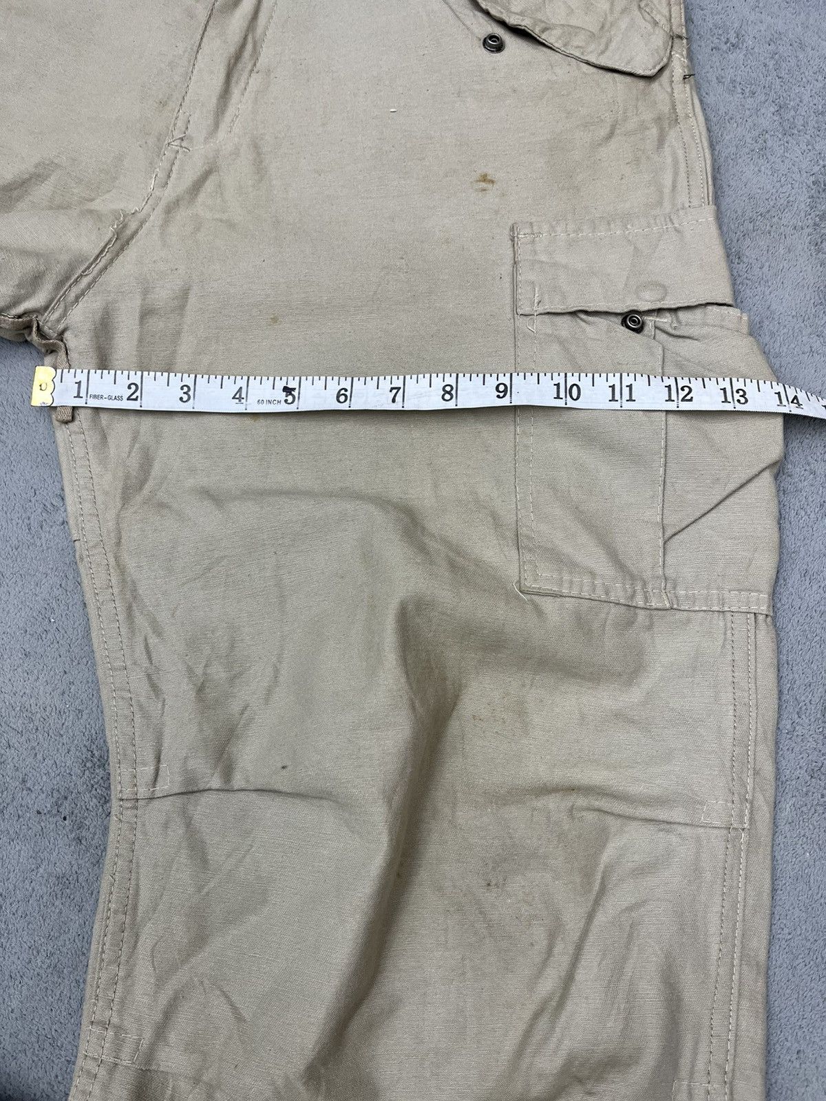 Vintage ARCHIVE💥BALLOON ARMY CARGO TROUSERS Size US 32 / EU 48 - 18 Thumbnail