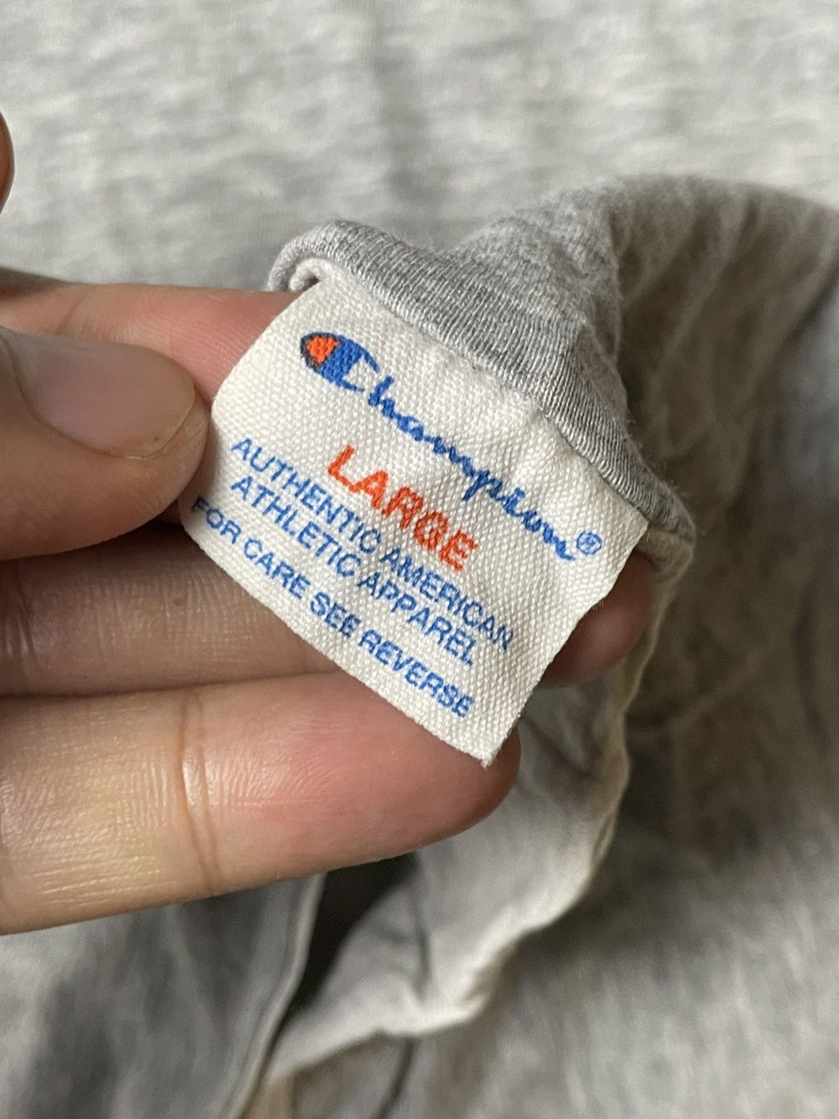 Champion × Japanese Brand × Vintage Authentic Champion Spellout Pullover Shirt (115) Size US L / EU 52-54 / 3 - 7 Thumbnail