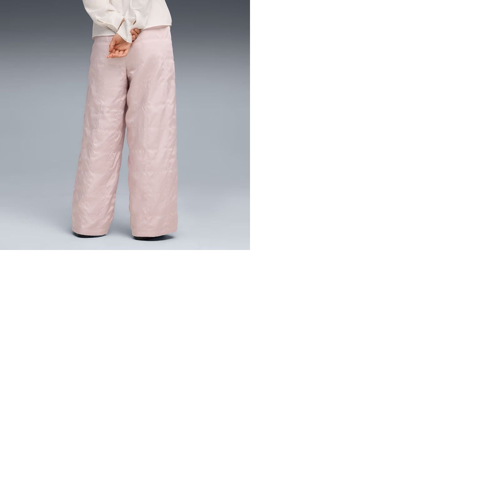 Puma PUMA Scuderia Ferrari Premium Wide Leg Pants Womens S Quilted Pink 632794 Size 28" / US 6 / IT 42 - 9 Thumbnail
