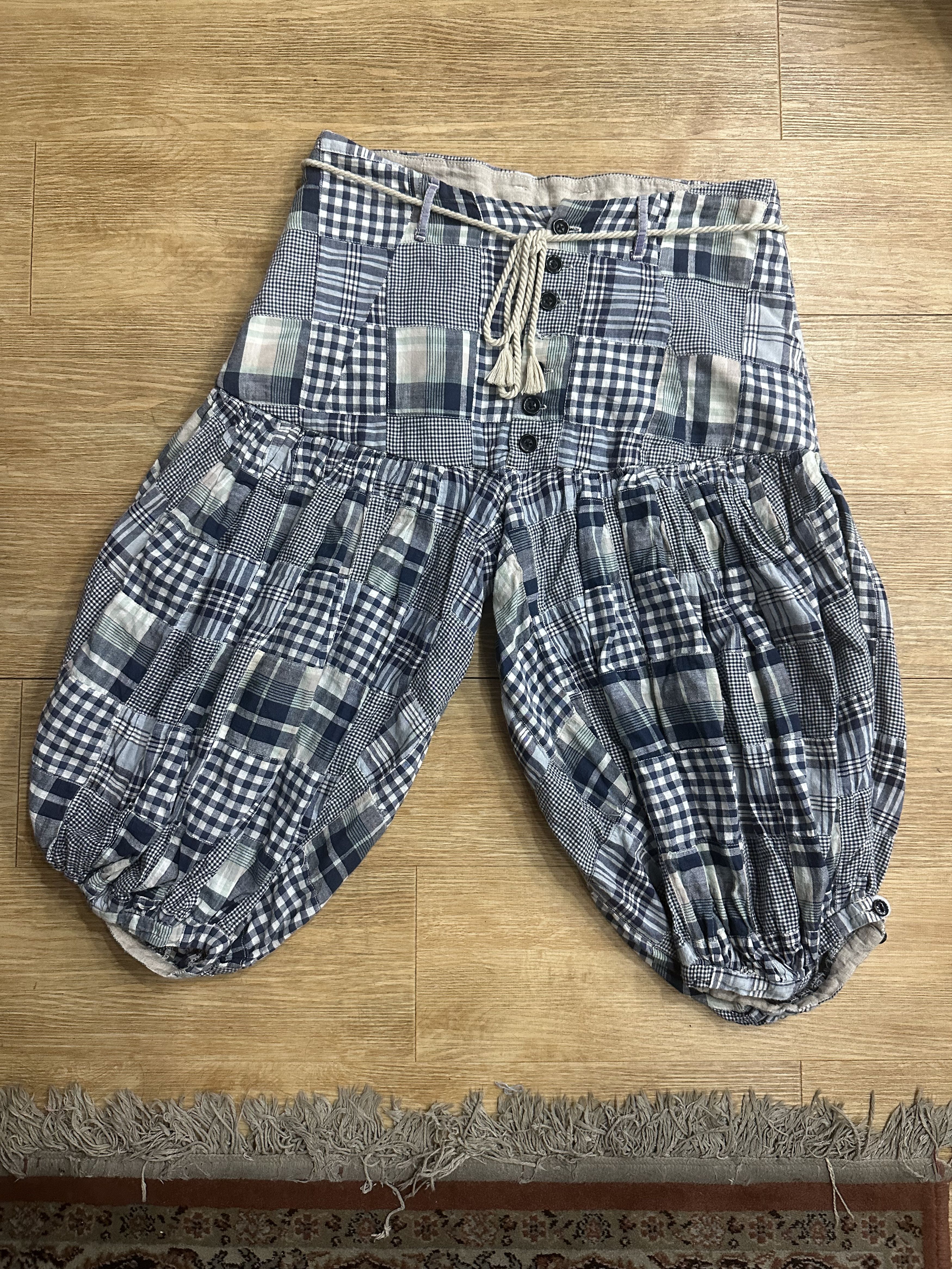 Kapital Kapital Patchwork Balloon Pants Size US 30 / EU 46 - 11 Thumbnail