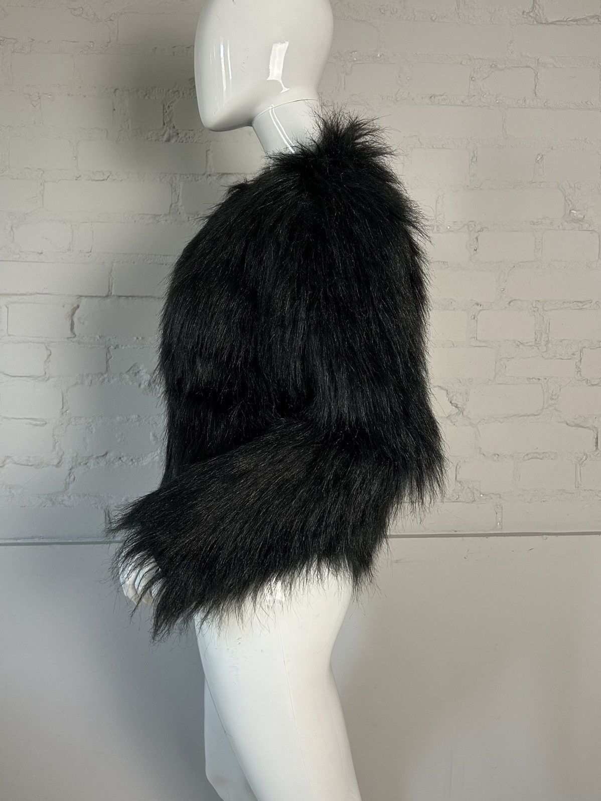 Other Black faux fur jacket Size M / US 6-8 / IT 42-44 - 1 Thumbnail