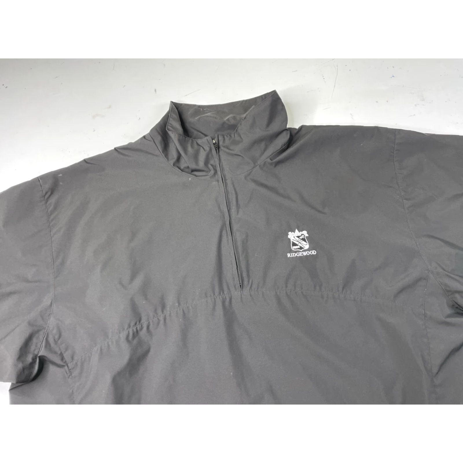 Vintage Zero Restriction Jacket Windbreaker XL Black 1/4 Zip Golf Outdoor Men Regular Size Size US XL / EU 56 / 4 - 2 Thumbnail