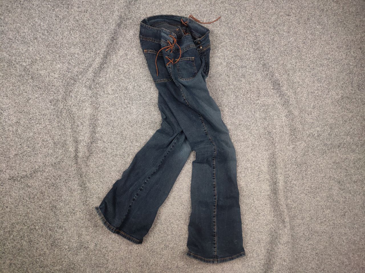Le Grande Bleu (L.G.B.) Vintage Hysteric Glamour Faded l.g.b. Style Flared jeans Size 28" / US 6 / IT 42 - 1 Thumbnail