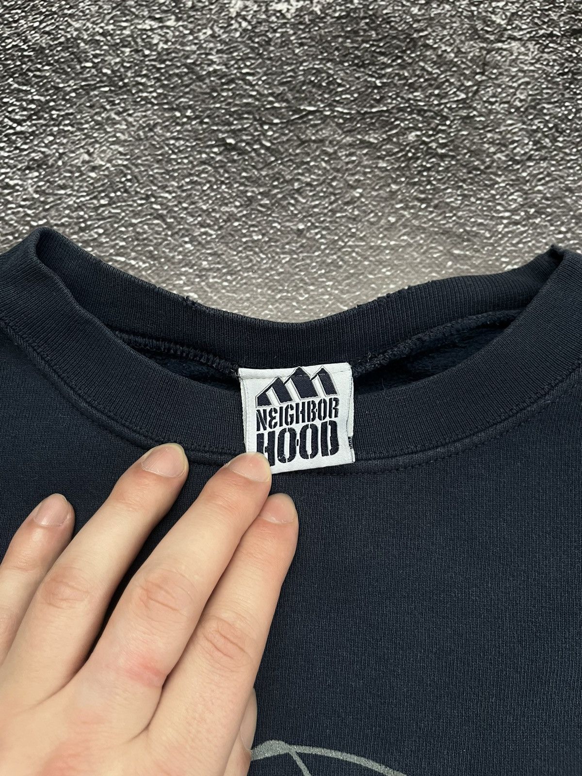 Neighborhood Vintage Neighborhood skate y2k LA Distressed Sweatshirt Size US L / EU 52-54 / 3 - 10 Thumbnail
