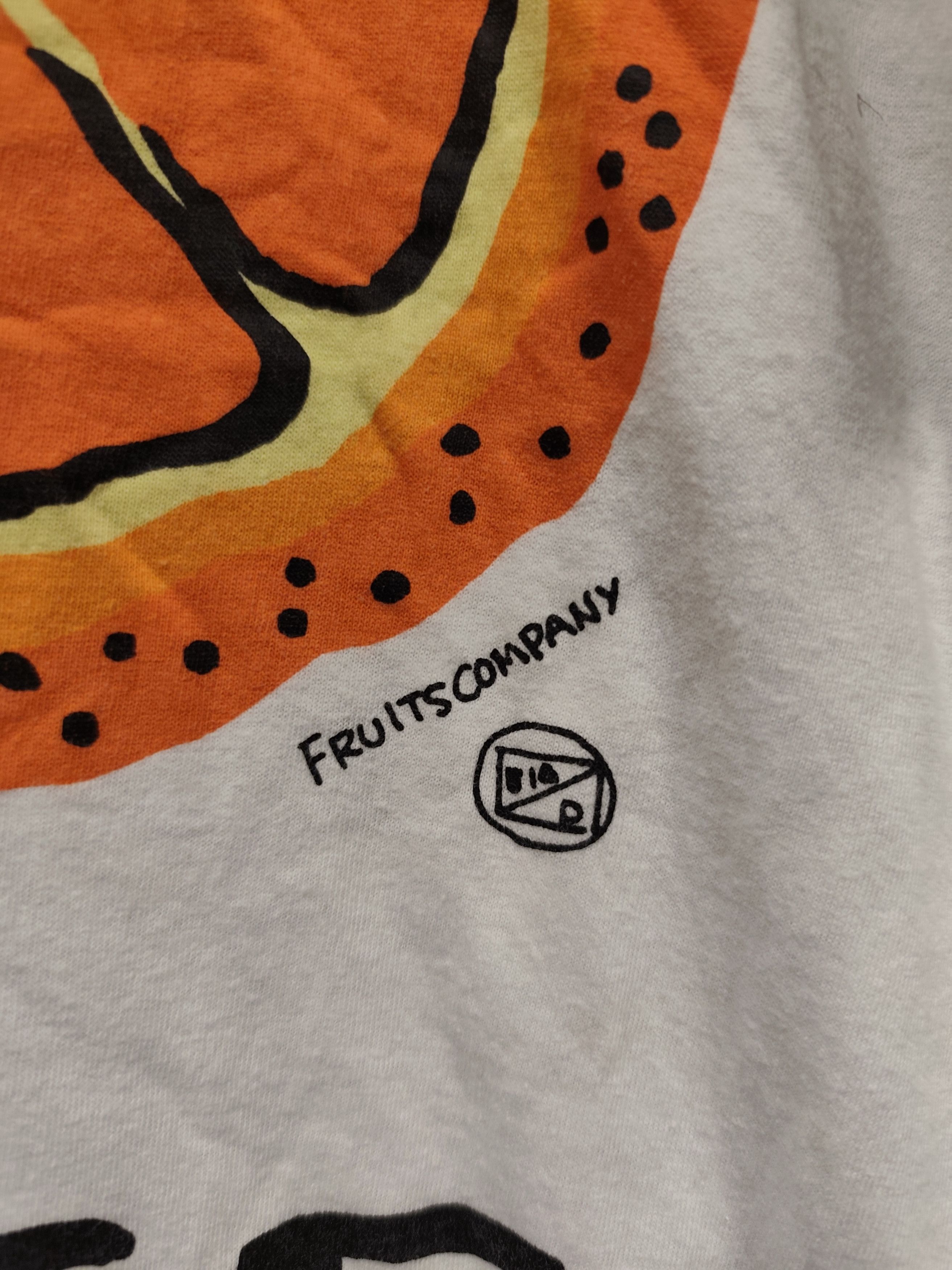 Vintage Vintage 90s t shirt oranges made in usa Size US L / EU 52-54 / 3 - 2 Thumbnail