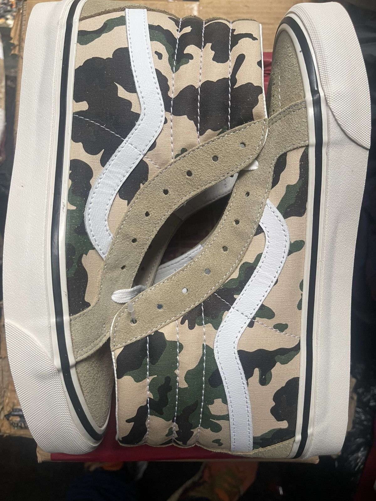 Vans Vans Sk8-Hi 38 Dx Camo print hi trainer UK 9 brand new Size US 10 / EU 43 - 1 Thumbnail