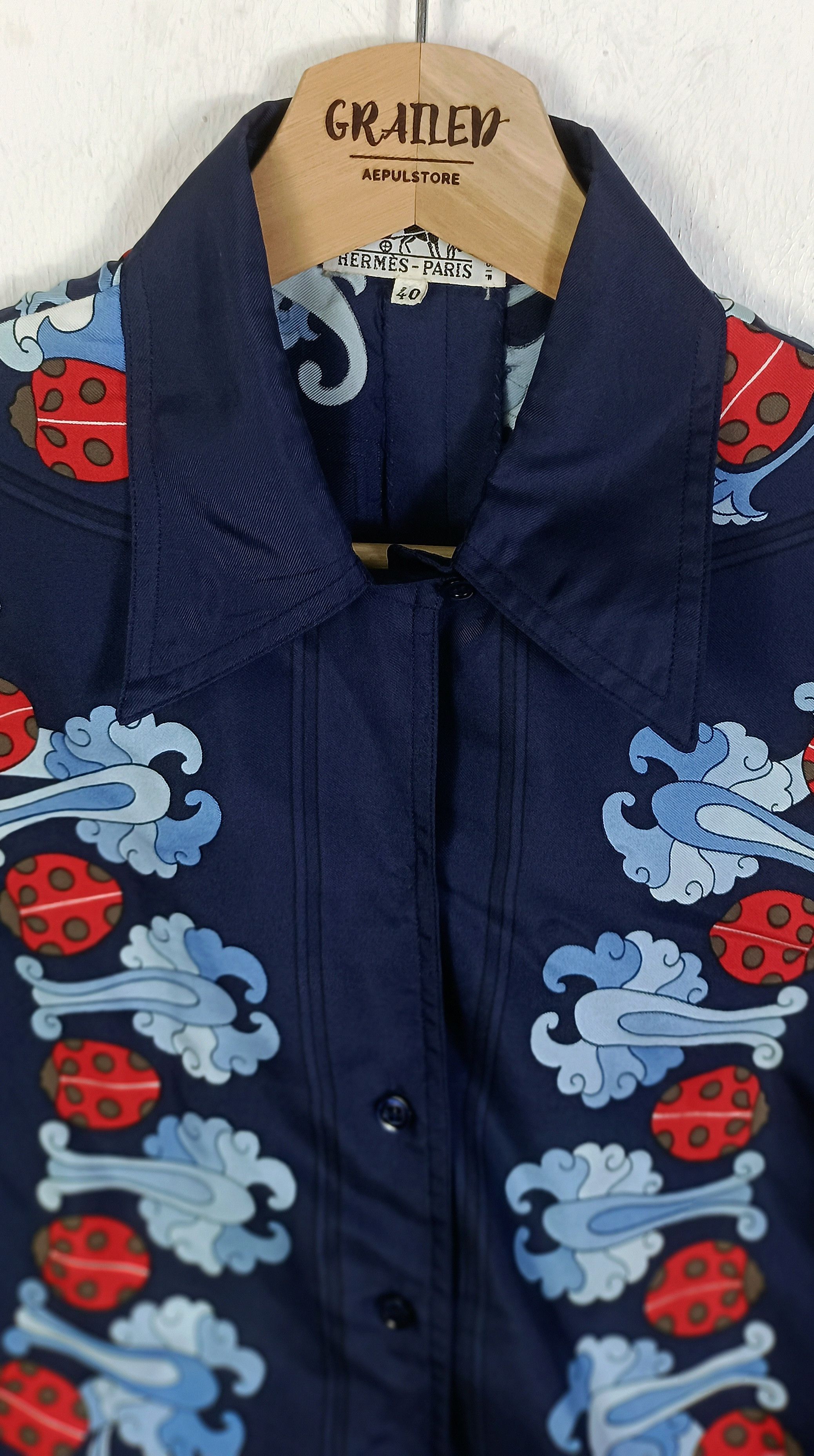Hermes Vintage Hermes Coccinelles by Karin Swildens Silk Size S / US 4 / IT 40 - 7 Thumbnail