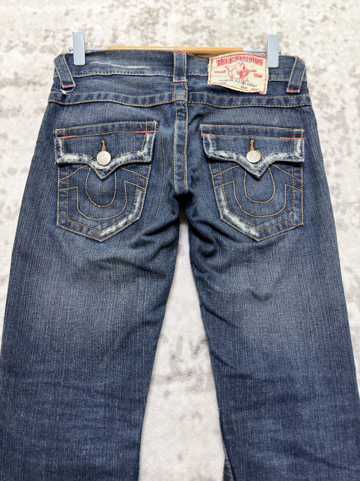 True Religion Flared TRUE RELIGION Distressed Low Rise Bootcut Denim Size US 29 - 8 Thumbnail